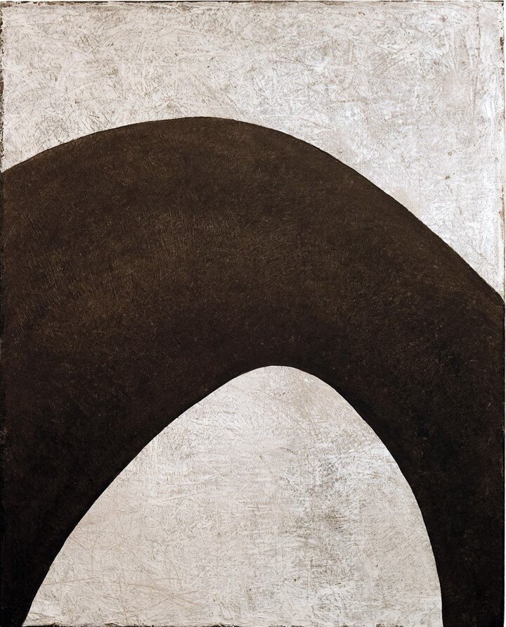 JT Gibson - One Way Up, Oil on canvas, 30 x 24 inches