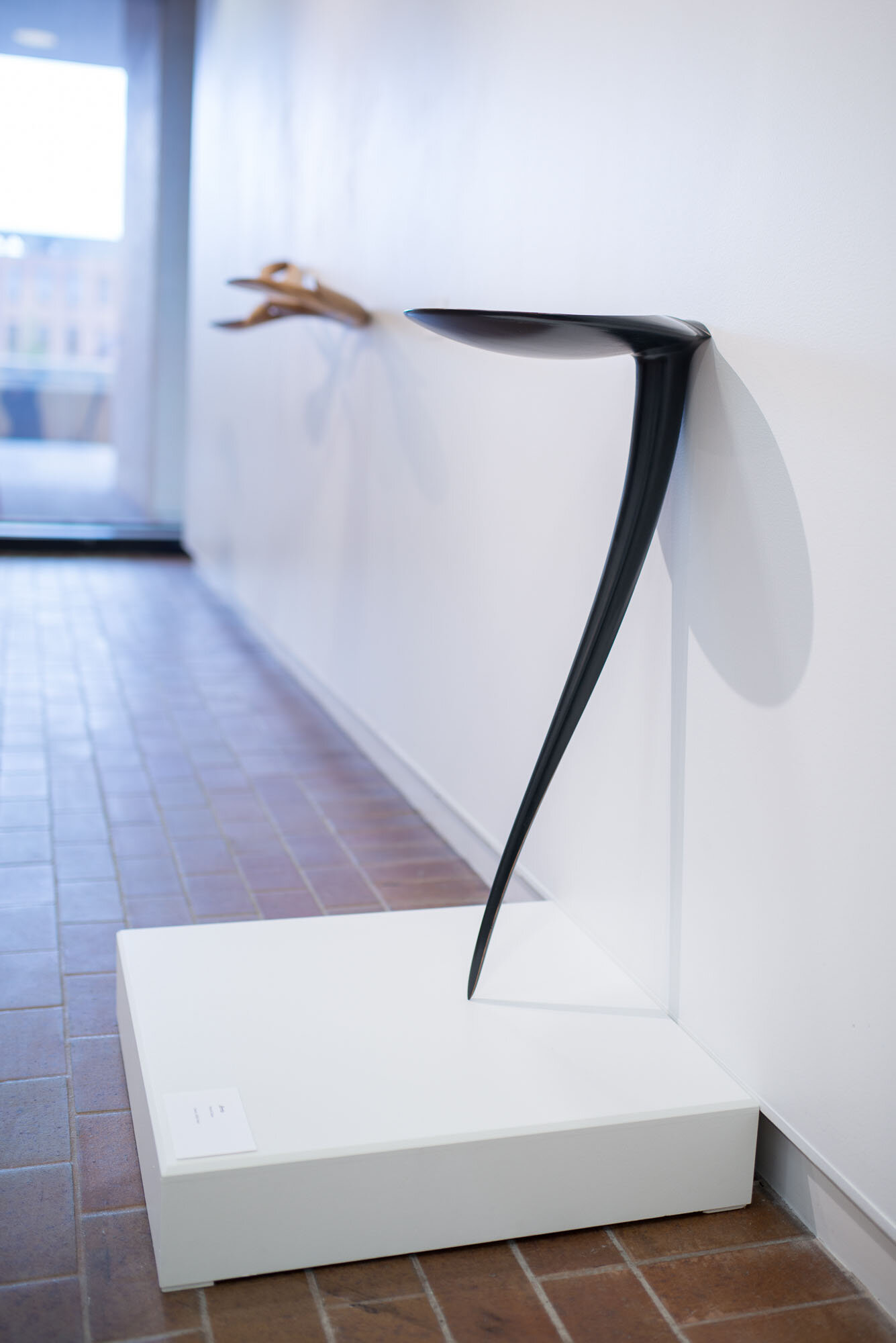 Patrick Kana - Arris, Cherry, milkpaint, 30 x 13 x 13 inches