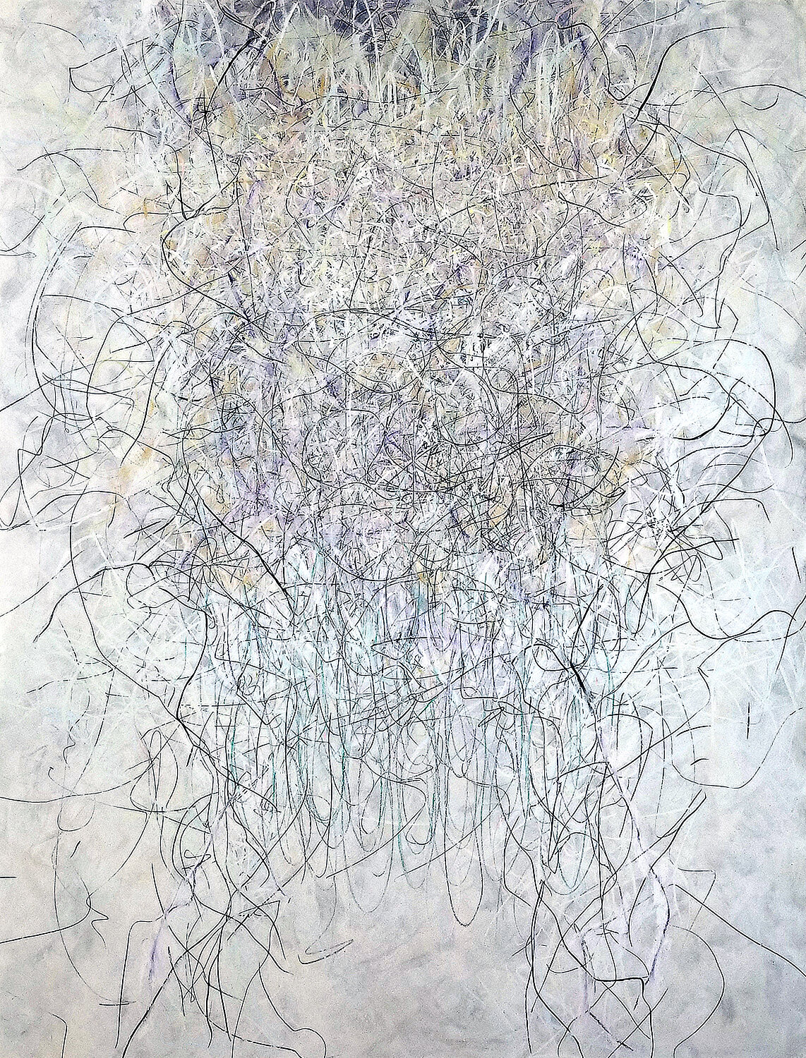 Dondero - Rhapsody, 50" x 38", Pastel on paper