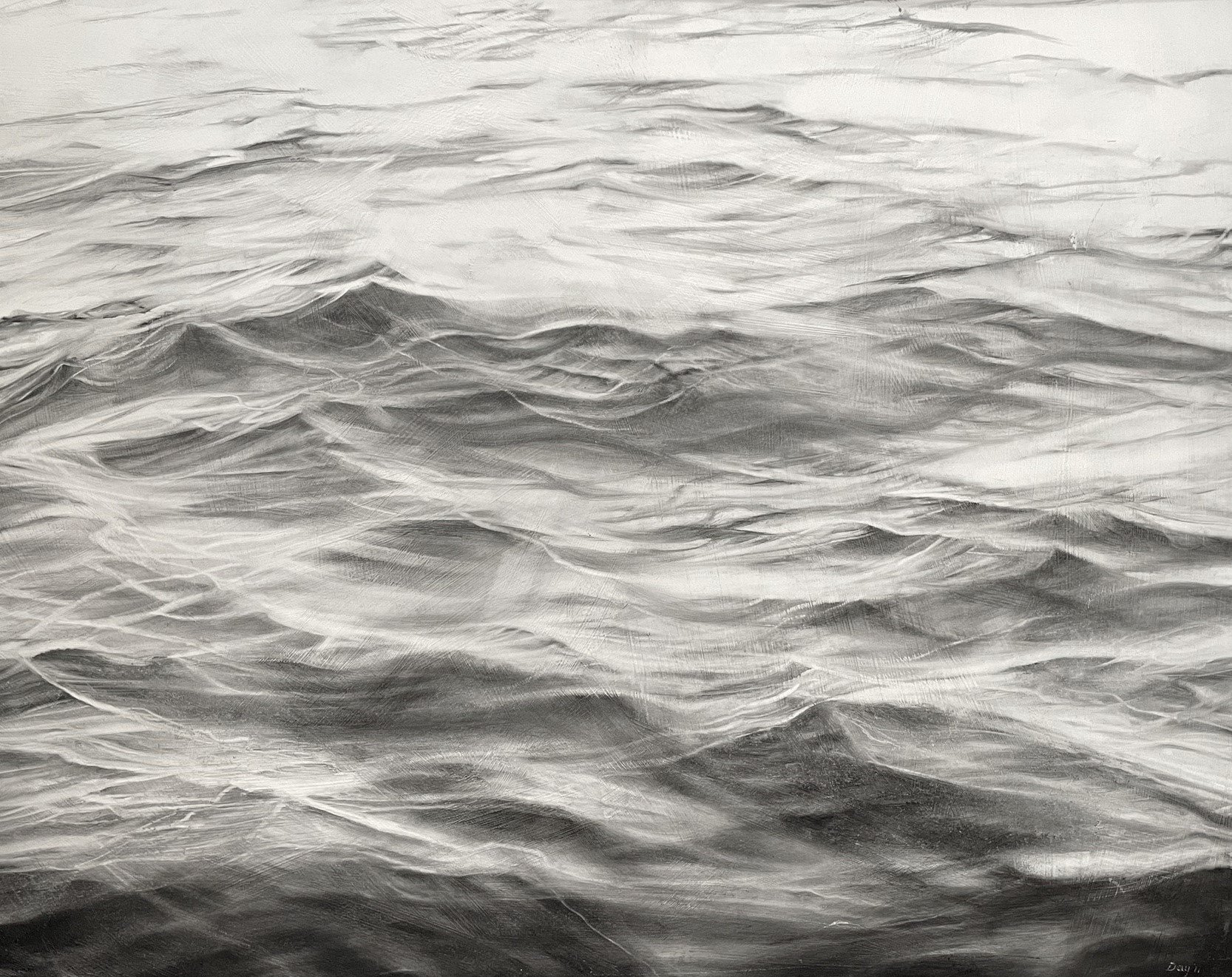 Jennifer Day, "Sesuit V", 24in x 30in, oil on panel