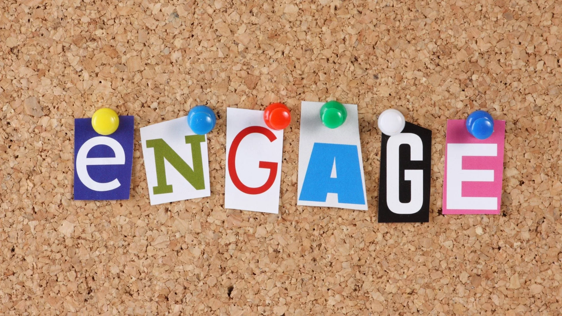 Word engage representing subscriber engagement in a nonprofit re-engagement email campaign.