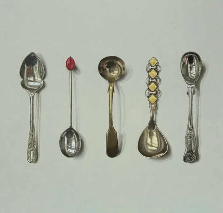 My kingdom for a @artbyrachelross spoon. Or five.
.
.
.
#art #artoninstagram #artistsoninstagram #realism #spoon