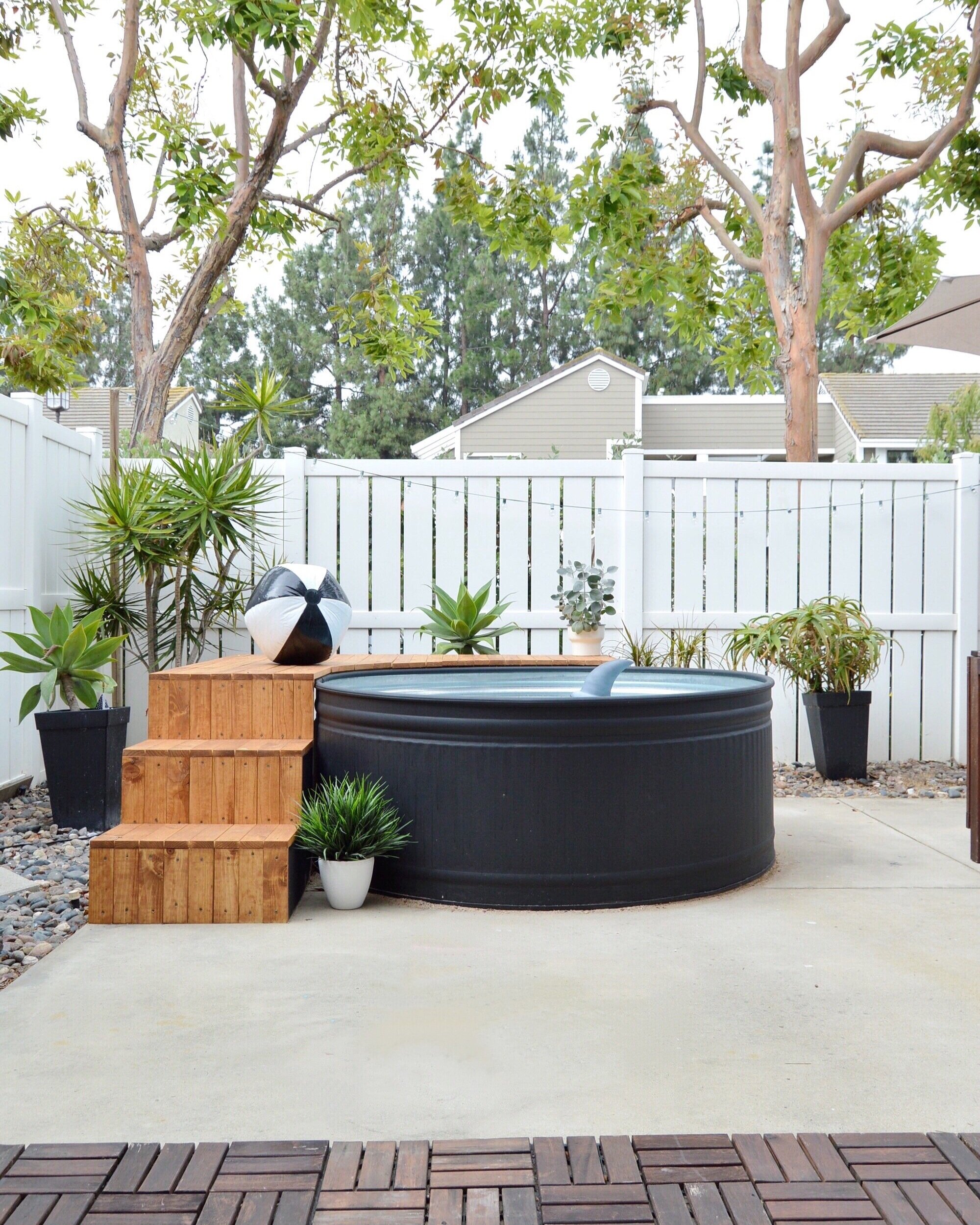 inexpensive backyard oasis on Diy Ideas For A Perfect Outdoor Oasis Salt Poppy California Cool Design Lifestyle