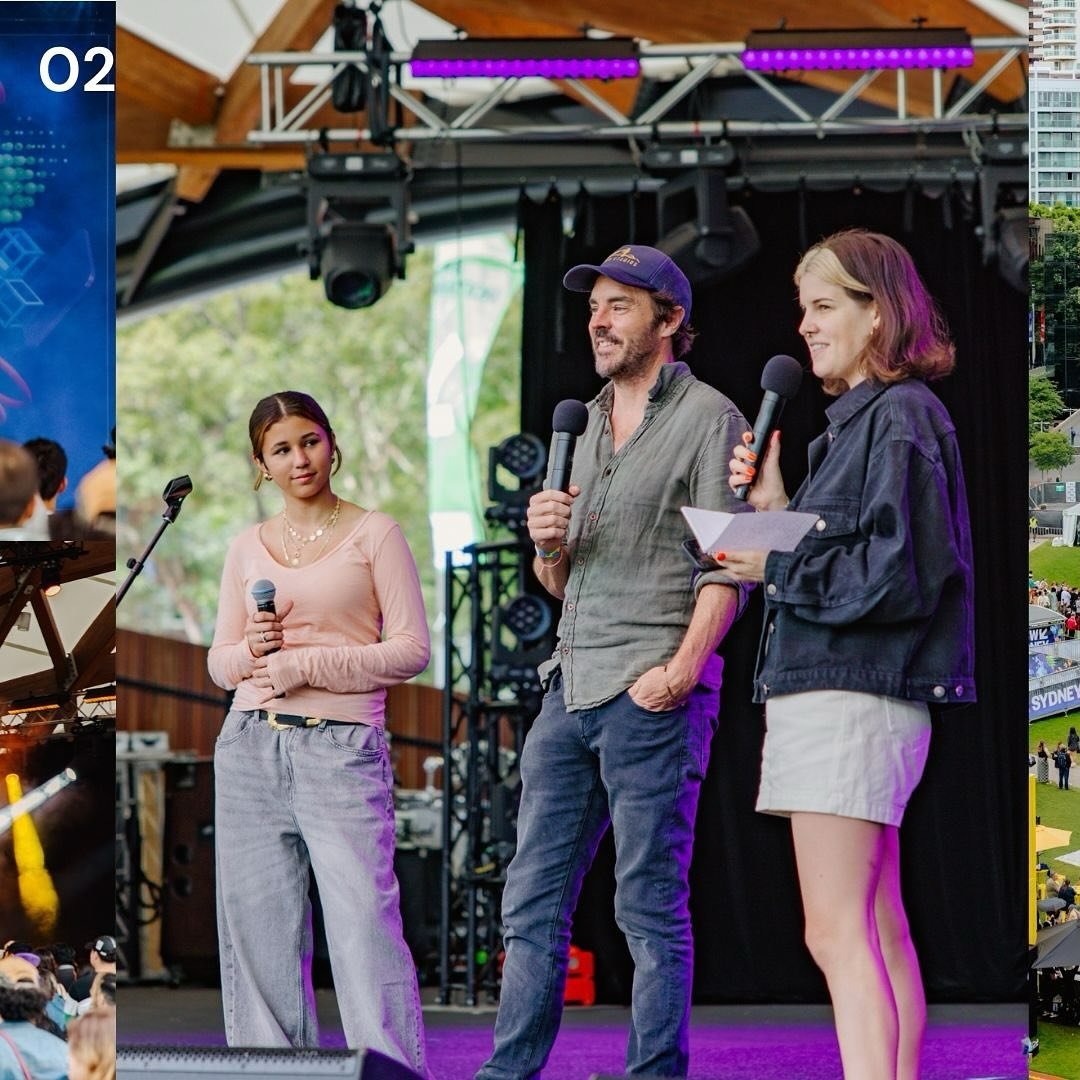 Gig: SXSW Sydney Outdoor Precinct
Client: Architects of Entertainment
Job: Audio | Lighting | Video Control | Networking | Staging

@sxswsydney brings together the greatest minds in music, screen, games and technology to discuss emerging trends, show