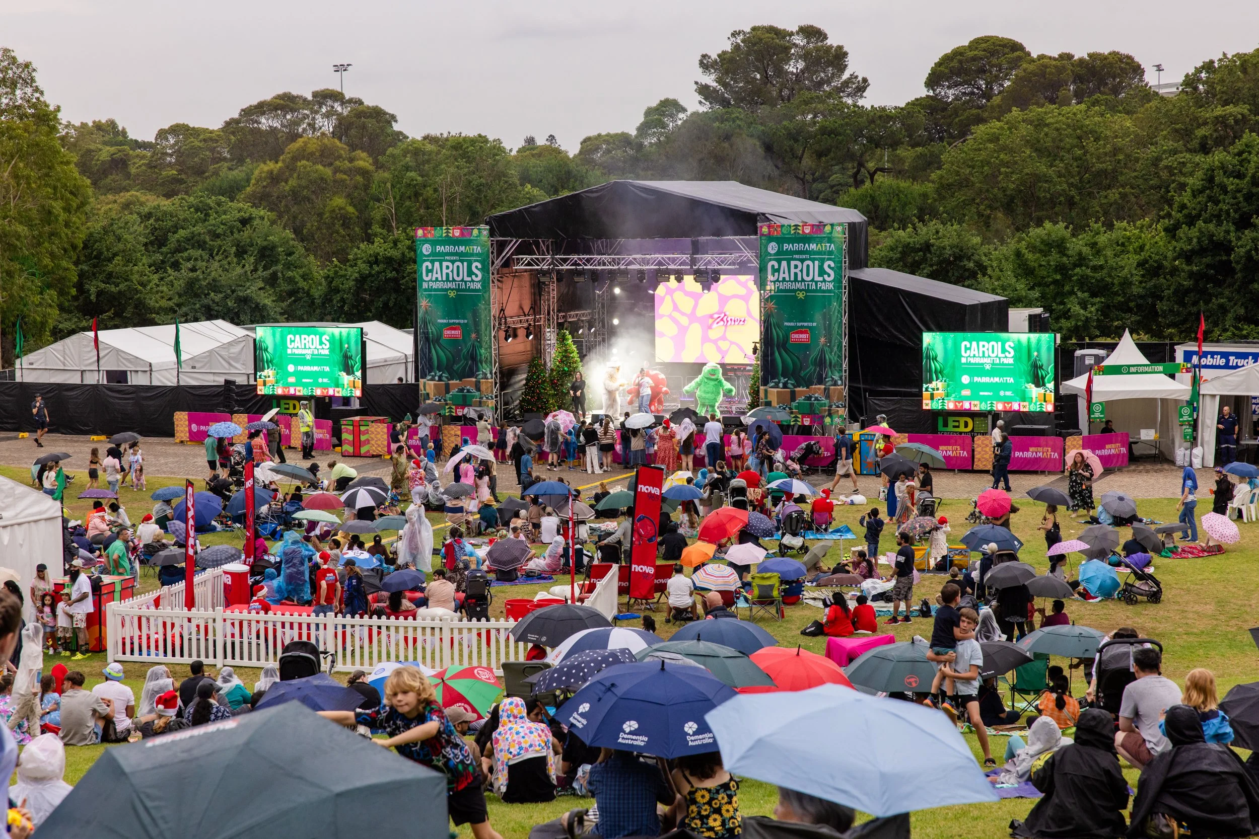 Carols in Parramatta Park