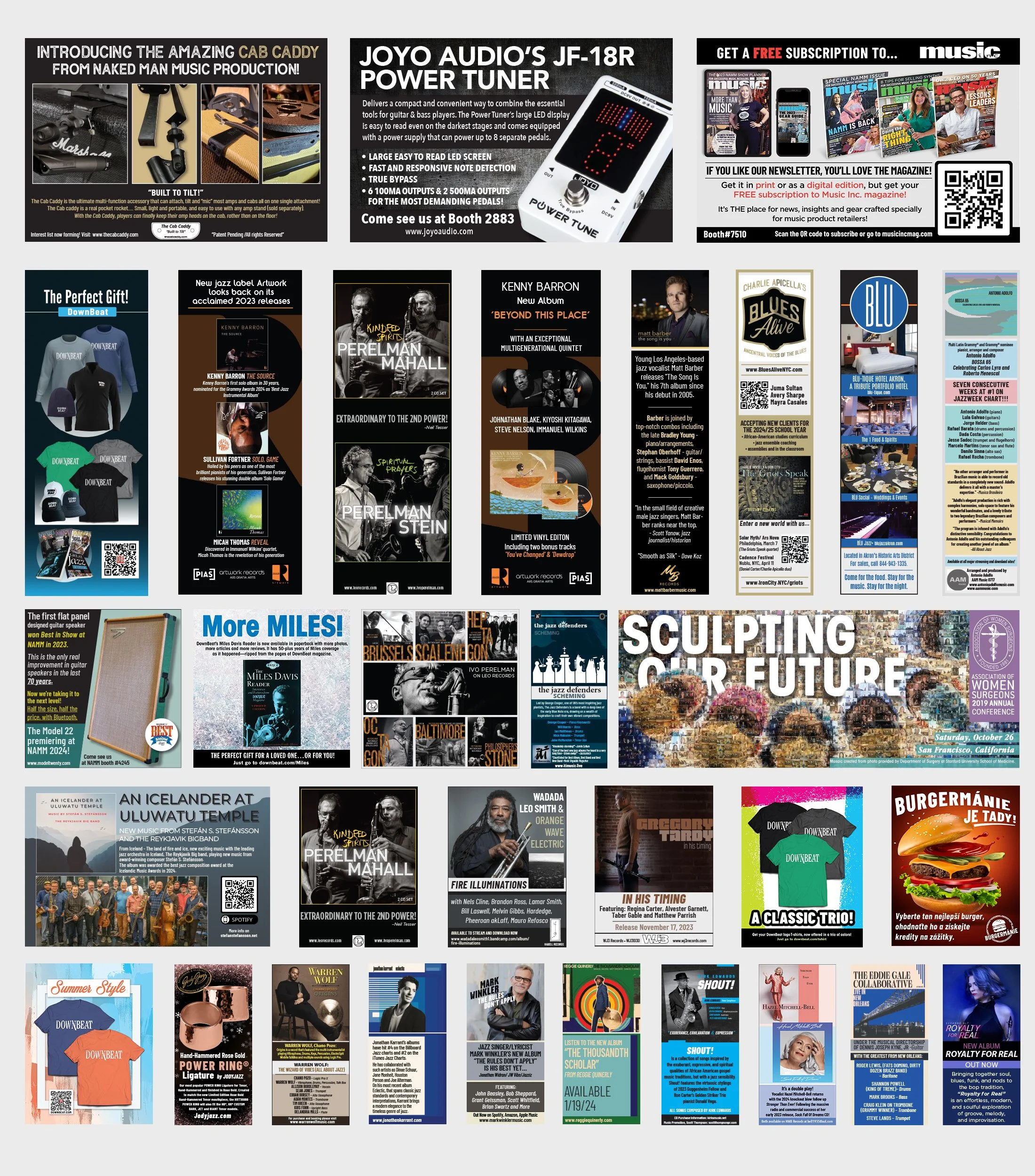 Different Sizes of Magazine Ads