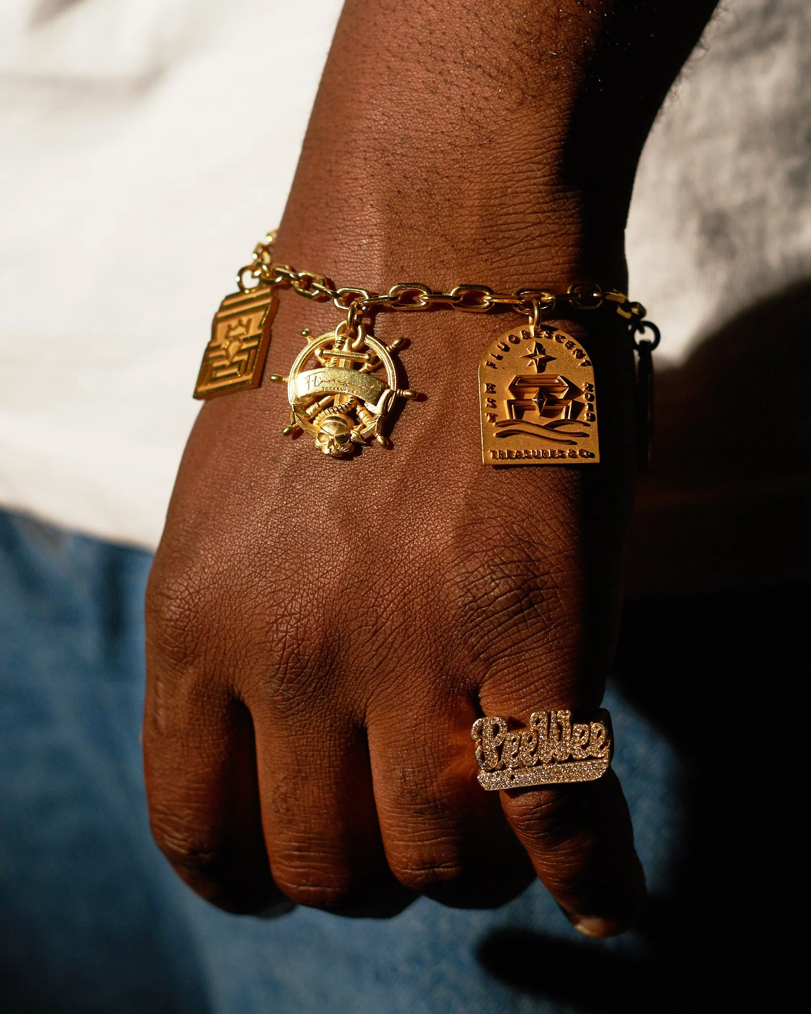 FTC Charm Logo Bracelet