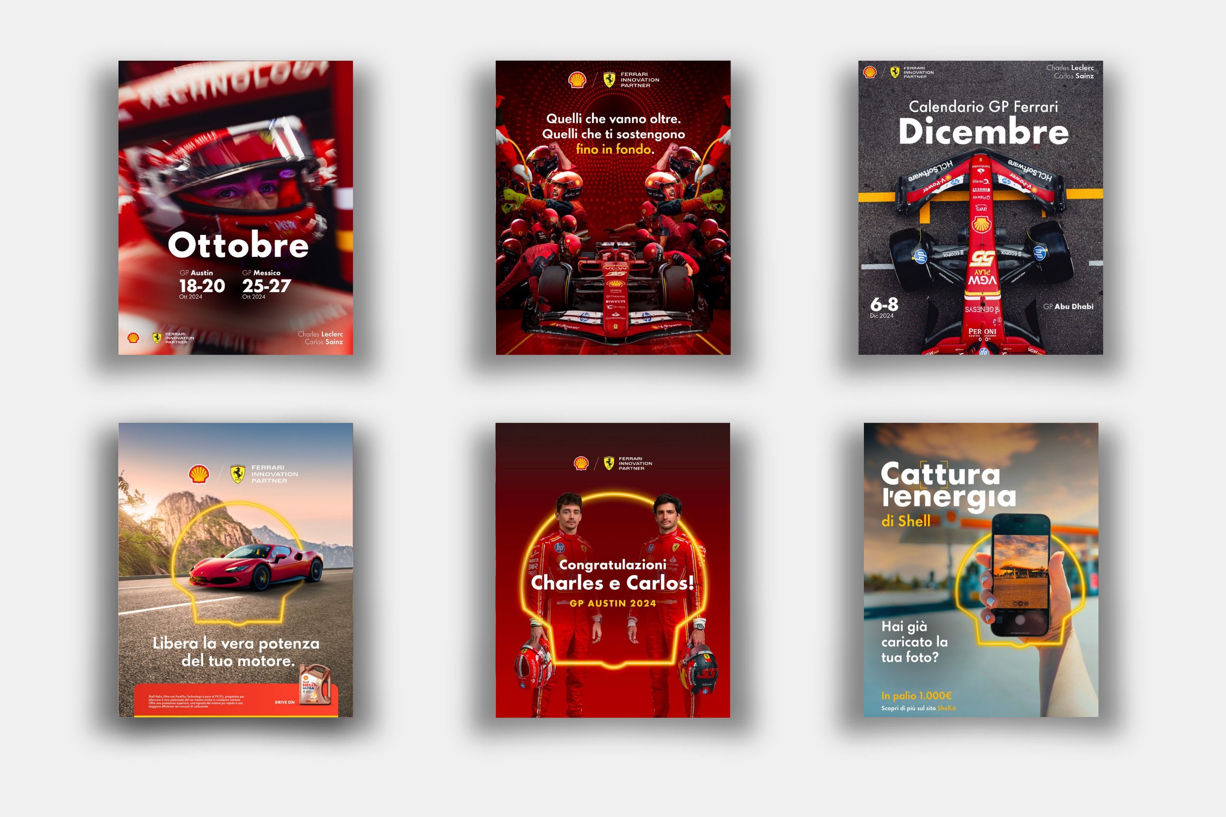 ferrari campaigns (fil rouge agency for shell)