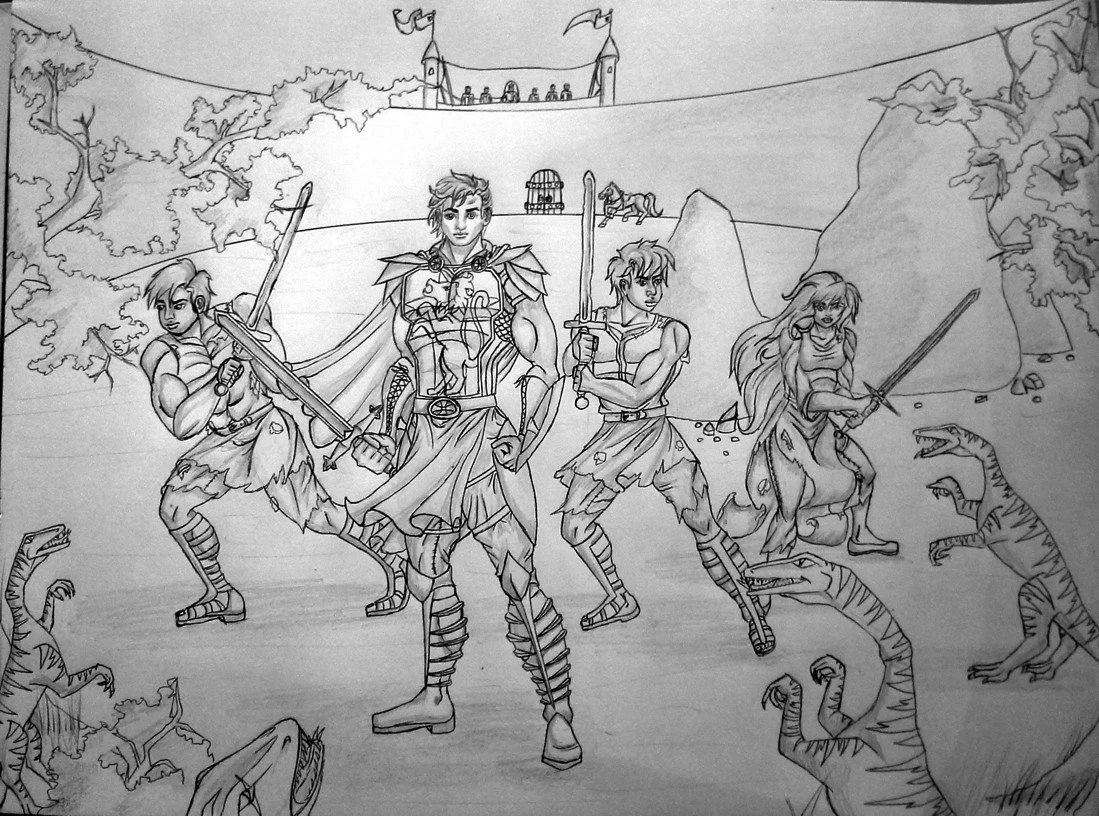 2nd Place Adri Ray - Into the Jaws of Dragamoth.jpg