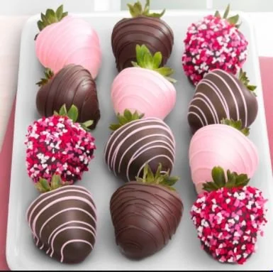 Valentine's Chocolate Covered Strawberries
