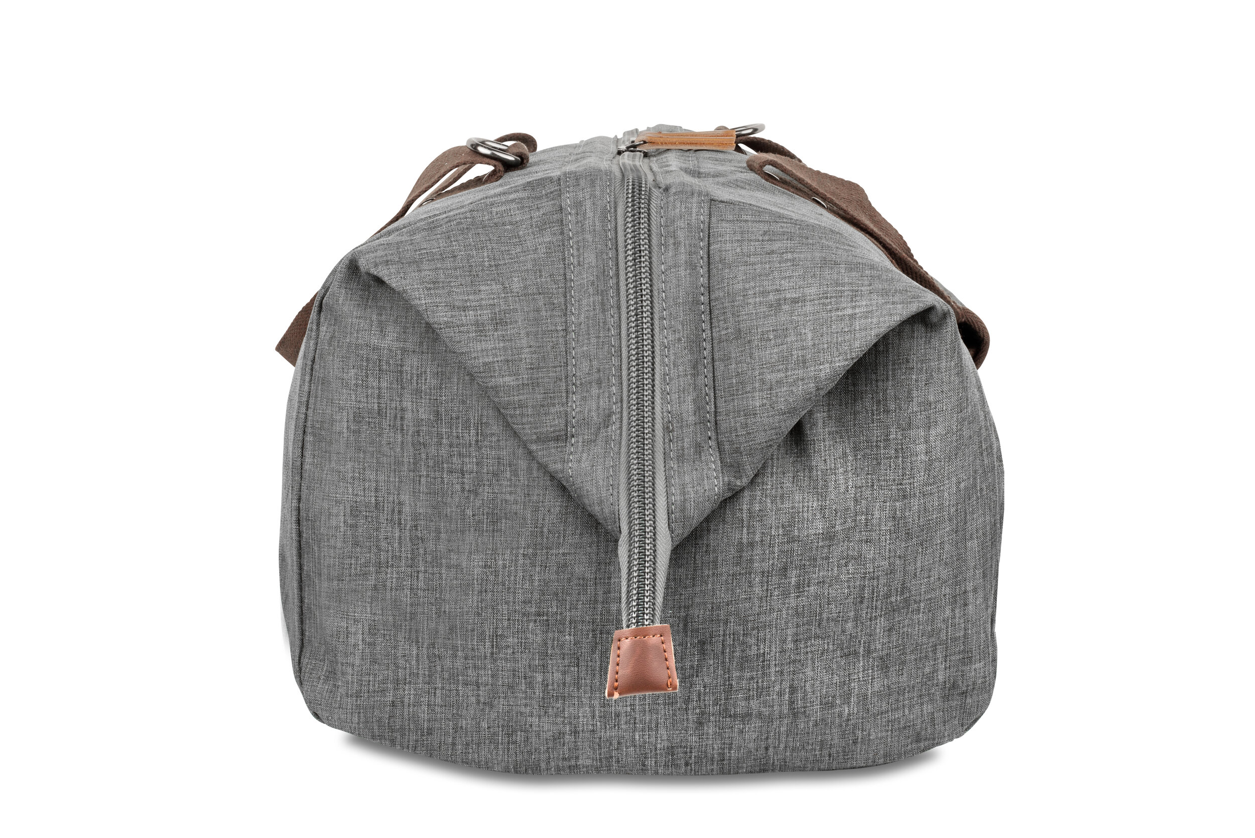 Grey Duffel Bag