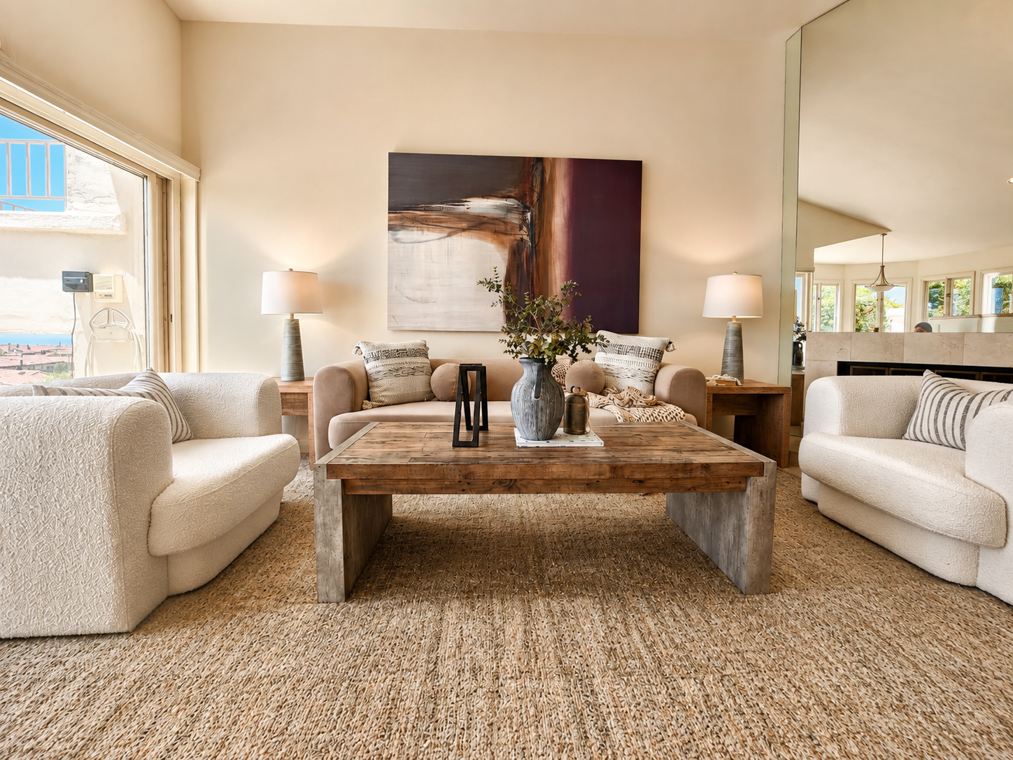 La Jolla coastal luxury staging