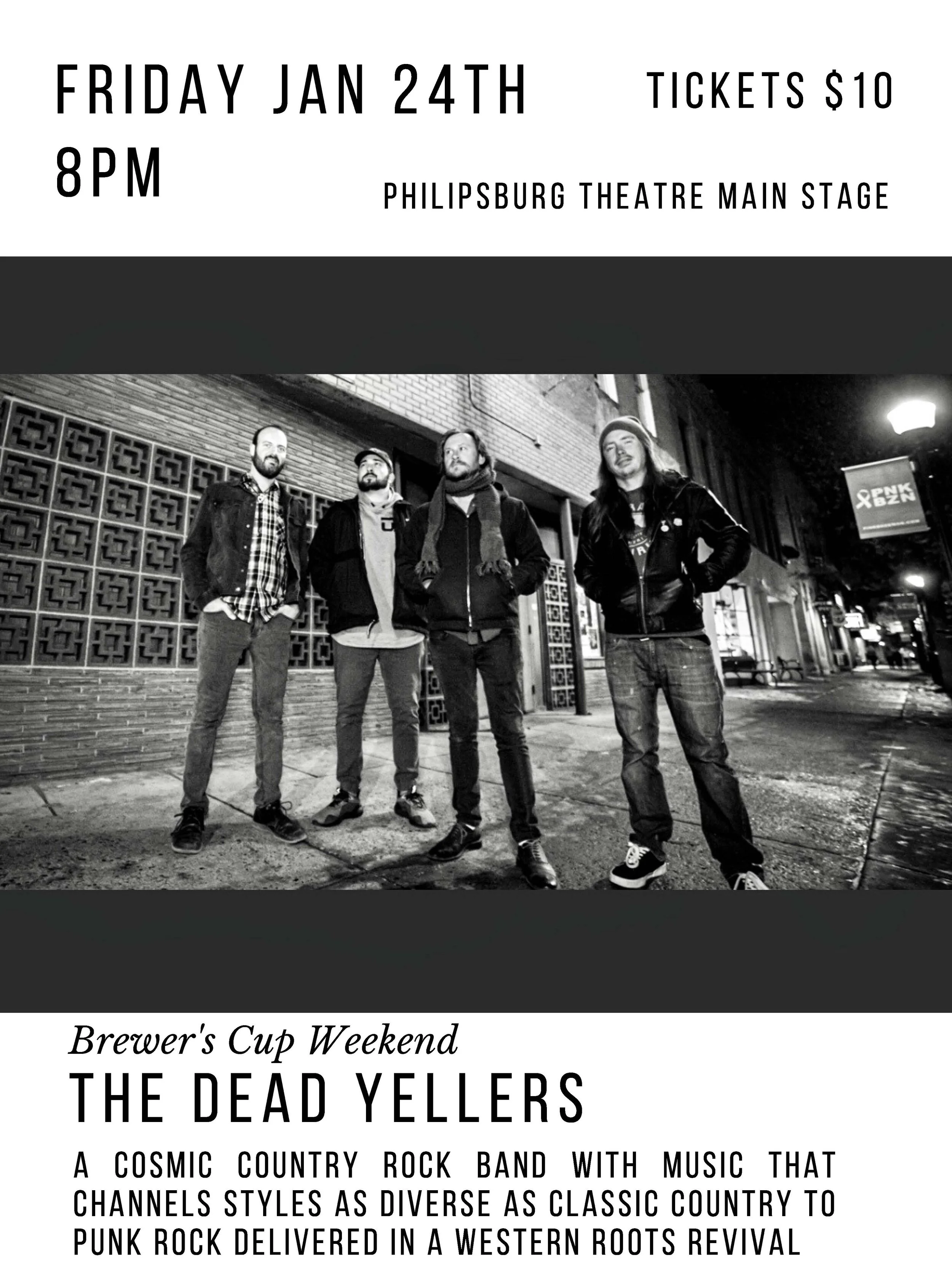 Live music with The Dead Yellers
