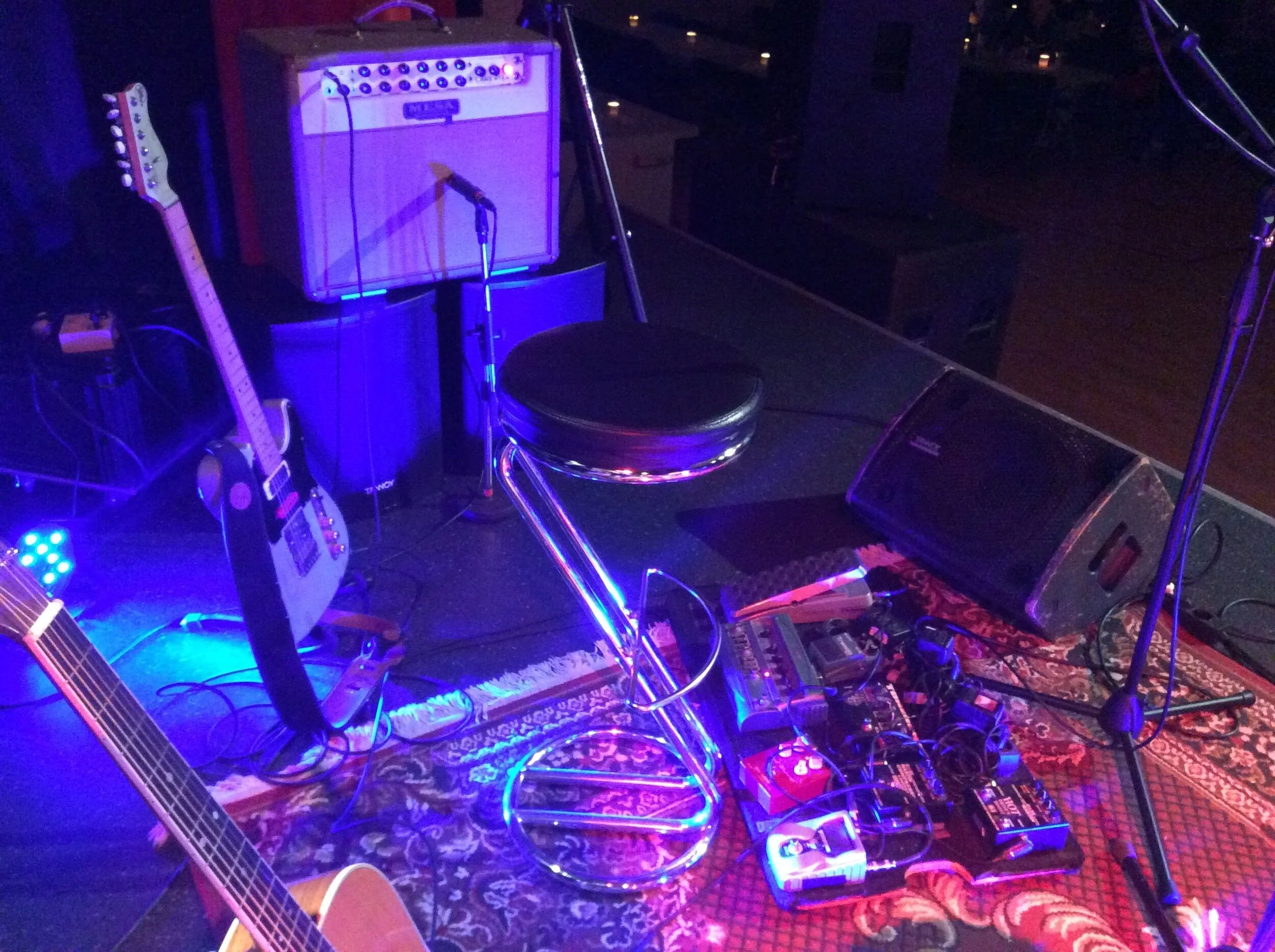 Mitt vanlige gitaroppsett 