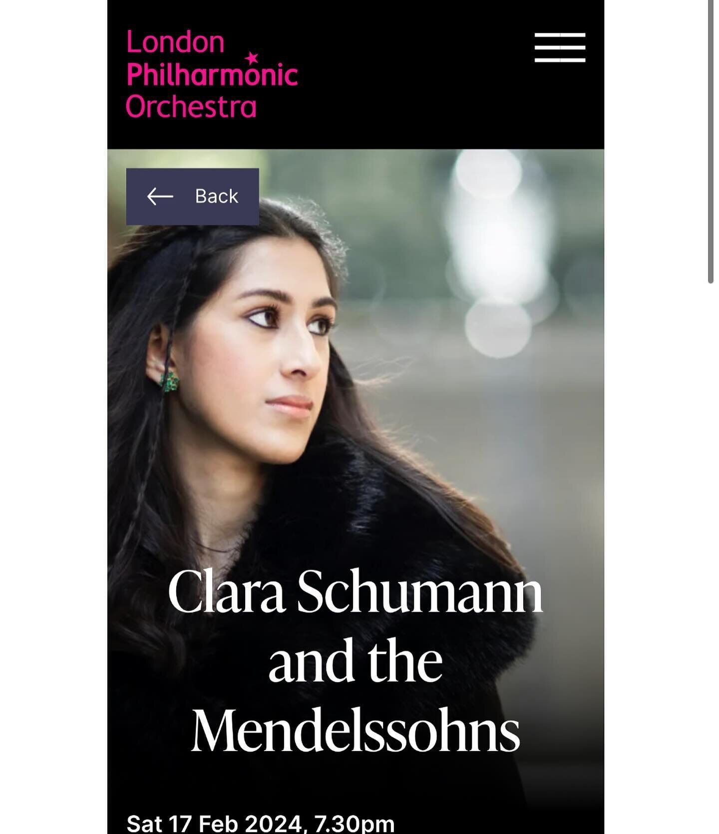 🎶 A busy weekend of glorious music coming up - tomorrow with @londonphilharmonicorchestra @ponomarchuk_natali @saffronhallsw and Sunday @kingsplacelondon @londonchambermusic with wonderful #AlasdairBeatson 💕 #claraschumann #clarawieck #robertschuma