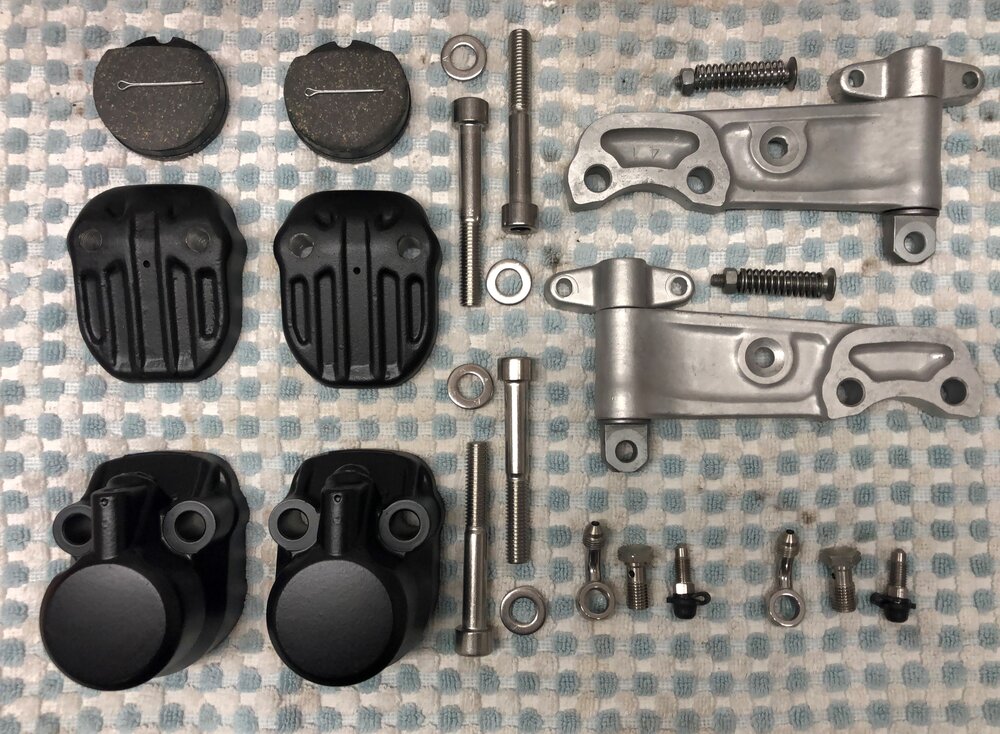 Mable Honda CB550 Cafe Racer brake caliper parts.jpg