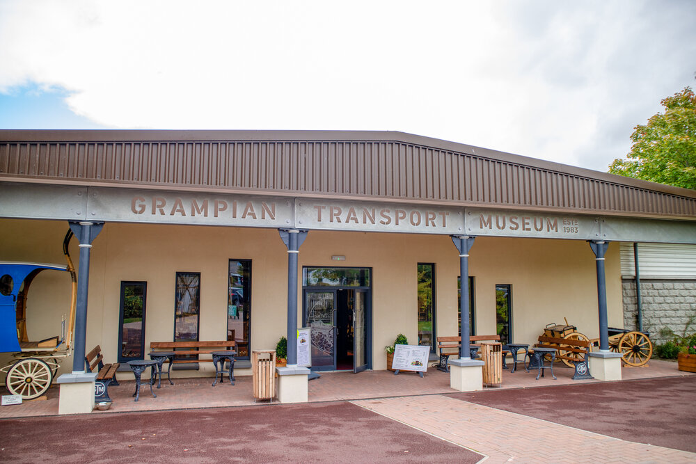 Ride the miles NE250 Grampian Transport Museum outside.jpg