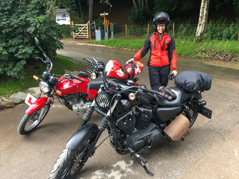 Ride the miles Lake District Pooley Bridge motorbike trip Lesley.jpg