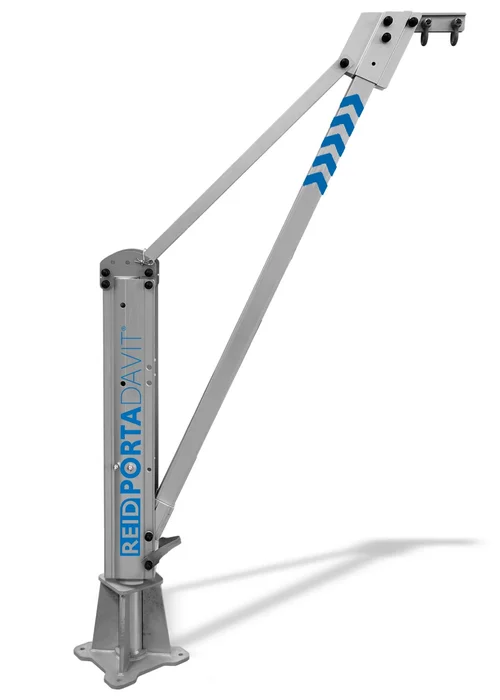PORTA DAVIT - Goods and Personnel Lifting aluminium davit — REID Lifting