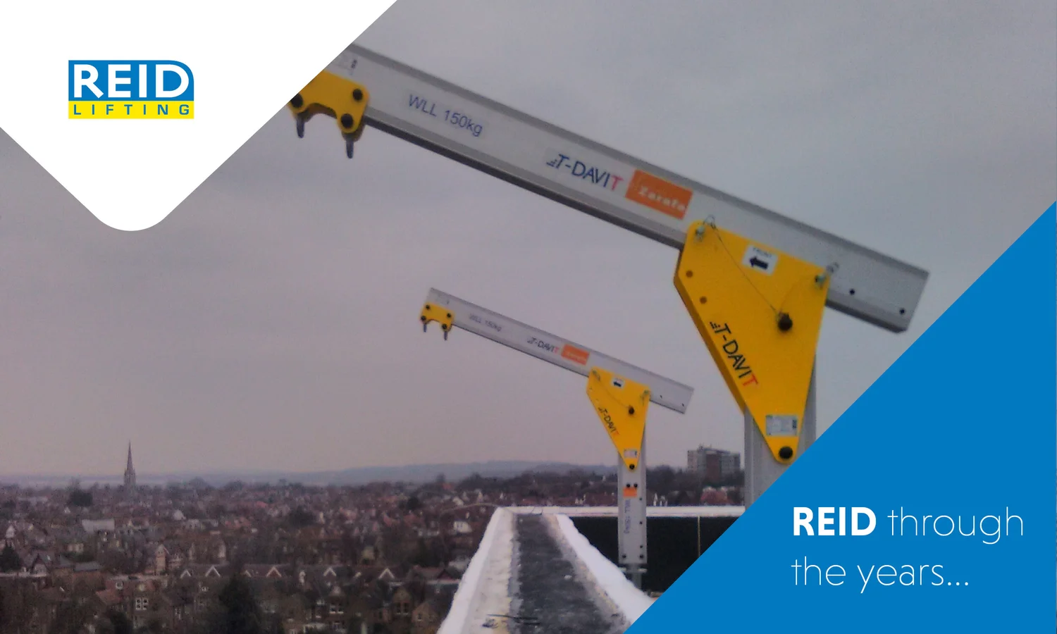 Take a look back at REID with our aluminium mobile gantry and davit ...