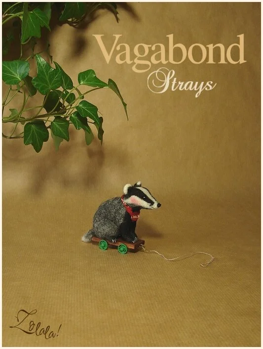 Badger pull toy ~ "Prosper"