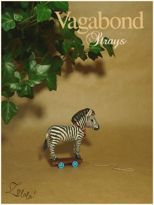 Zebra pull toy ~ "Bandi"