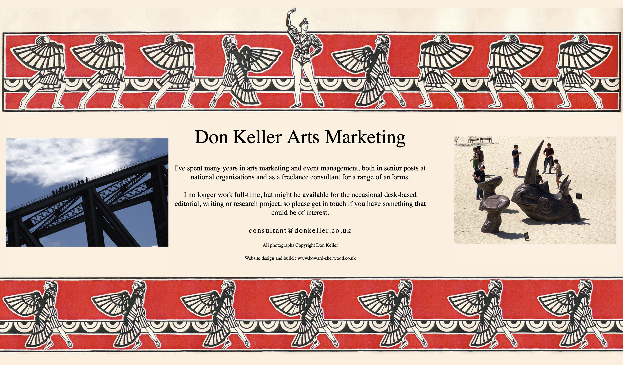 Don Keller Arts Marketing Website