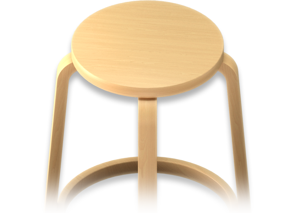 An Apple Store Genius Bar stool.