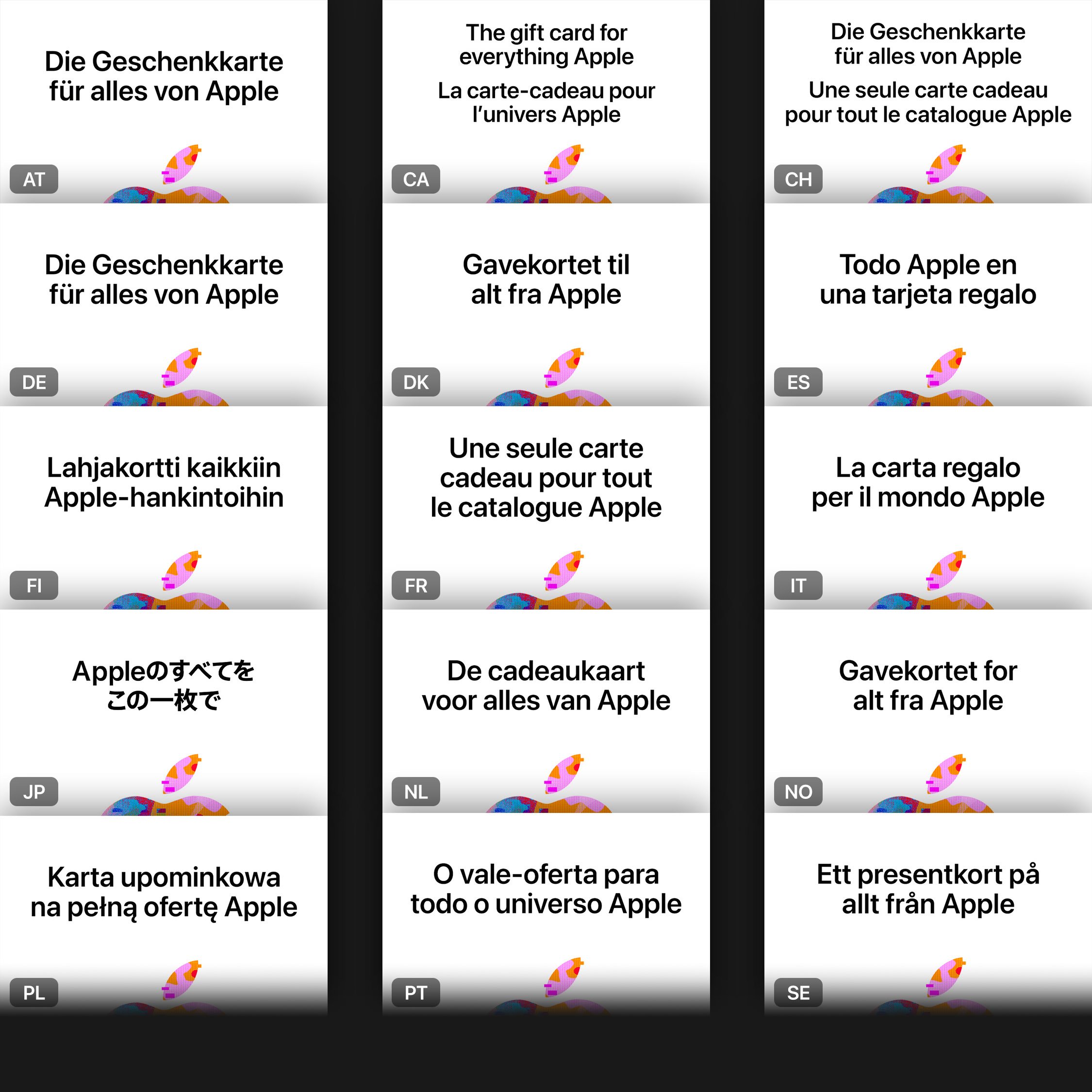 Communicatie netwerk Integreren omverwerping Apple Gift Card Archive