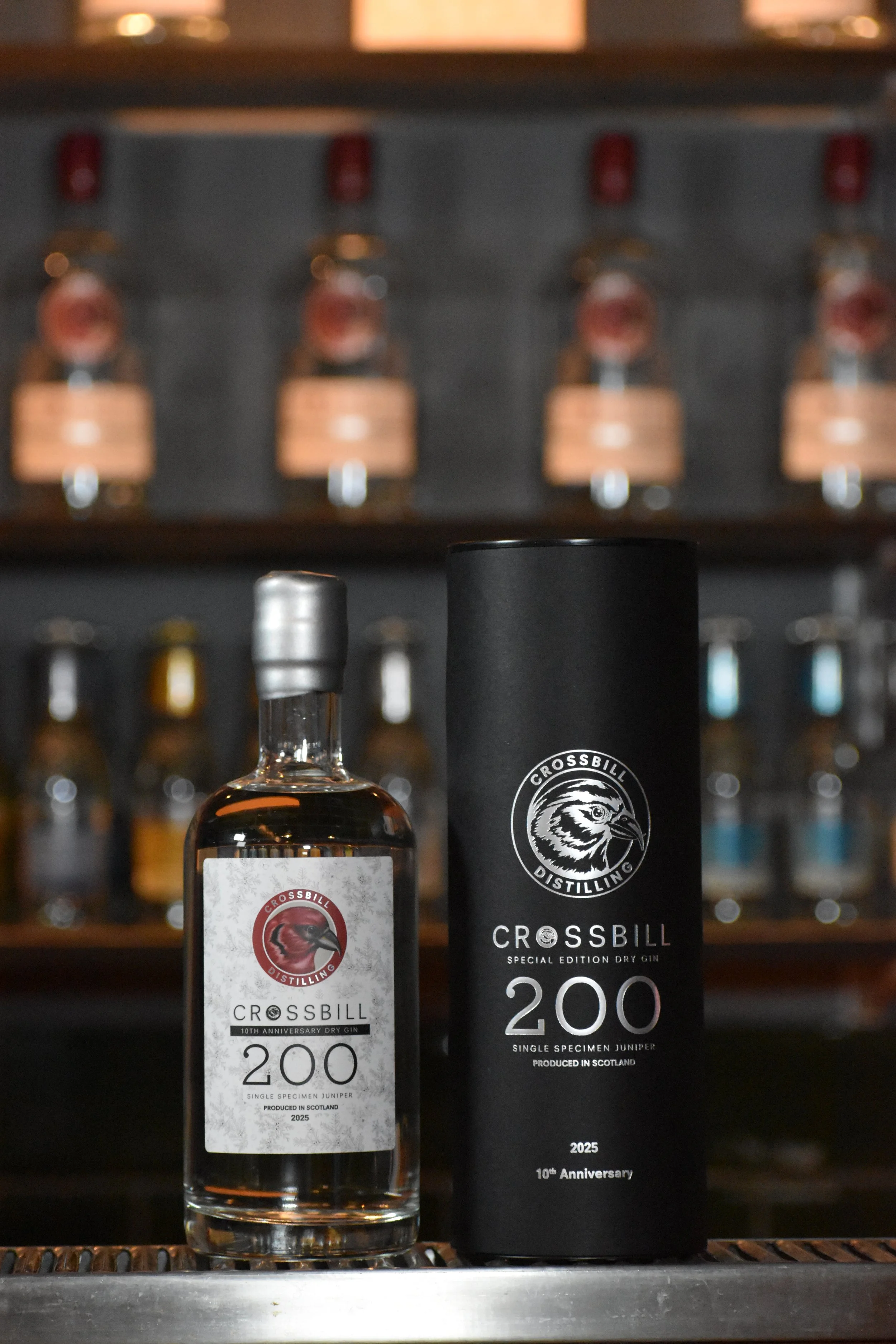 Crossbill 200 Single Specimen Dry Gin 2025: 10th Anniversary Edition
