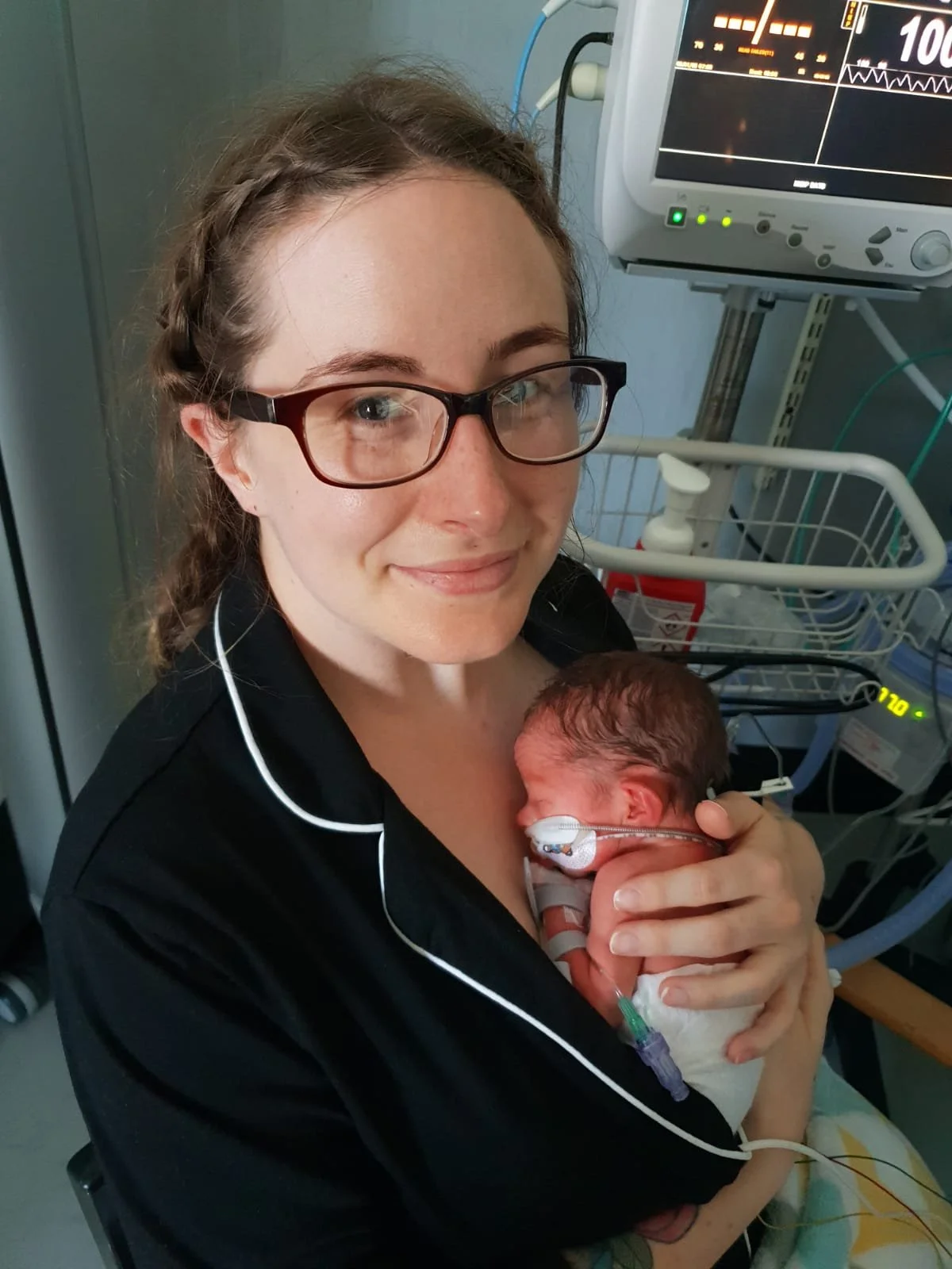 World Prematurity Month 2023: Why I'm proud my baby's NICU has Red Book stickers&nbsp;