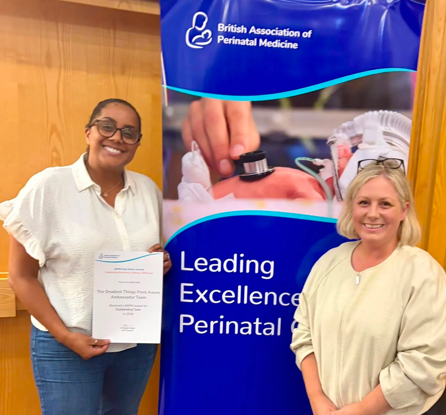Prem Aware Ambassadors win Outstanding Team Award!