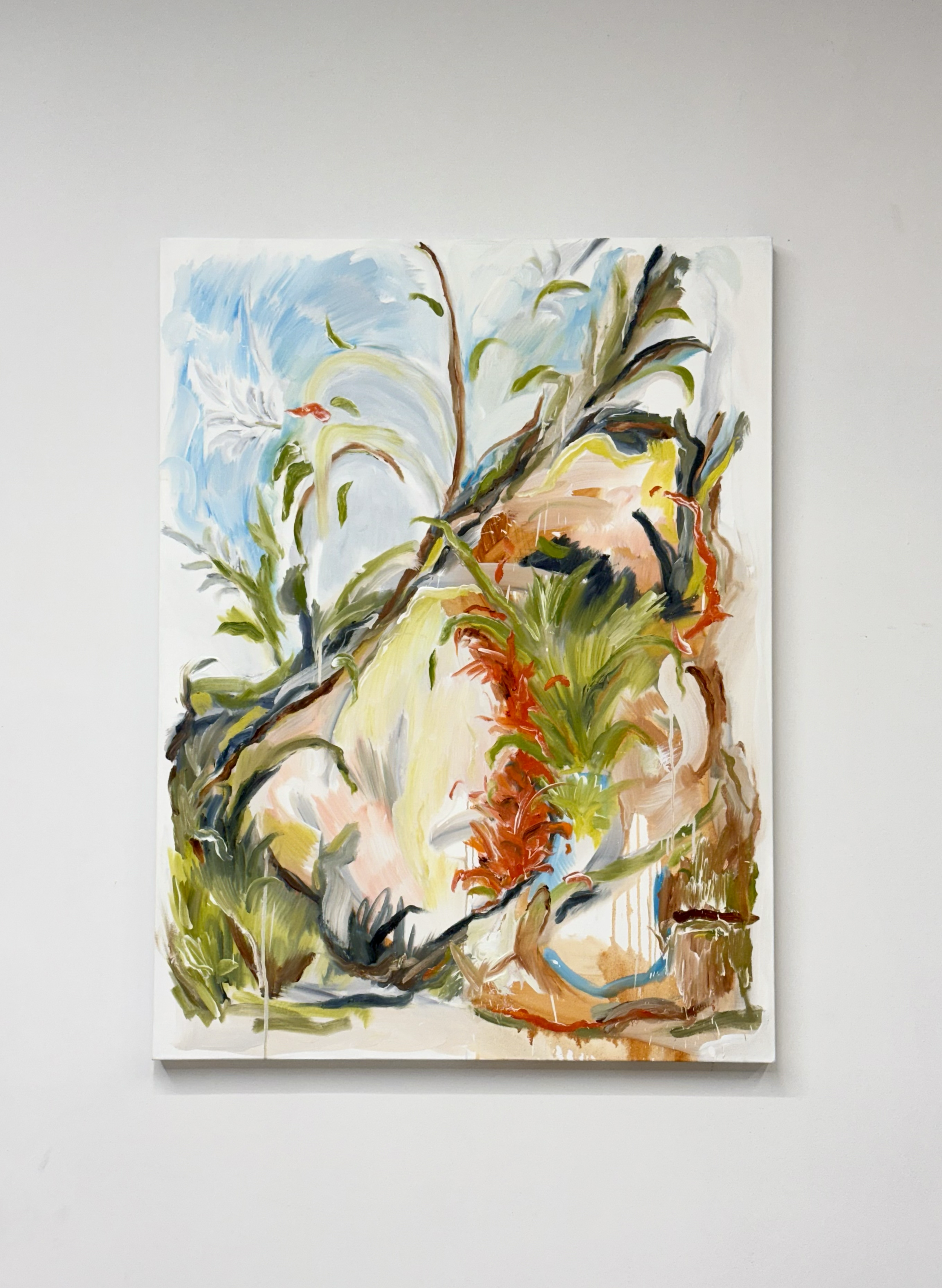 De camino vamos! (Onward we go!)
Oil on Canvas
48x36 in (121.92 x 91.44cm)
FEP004.2026