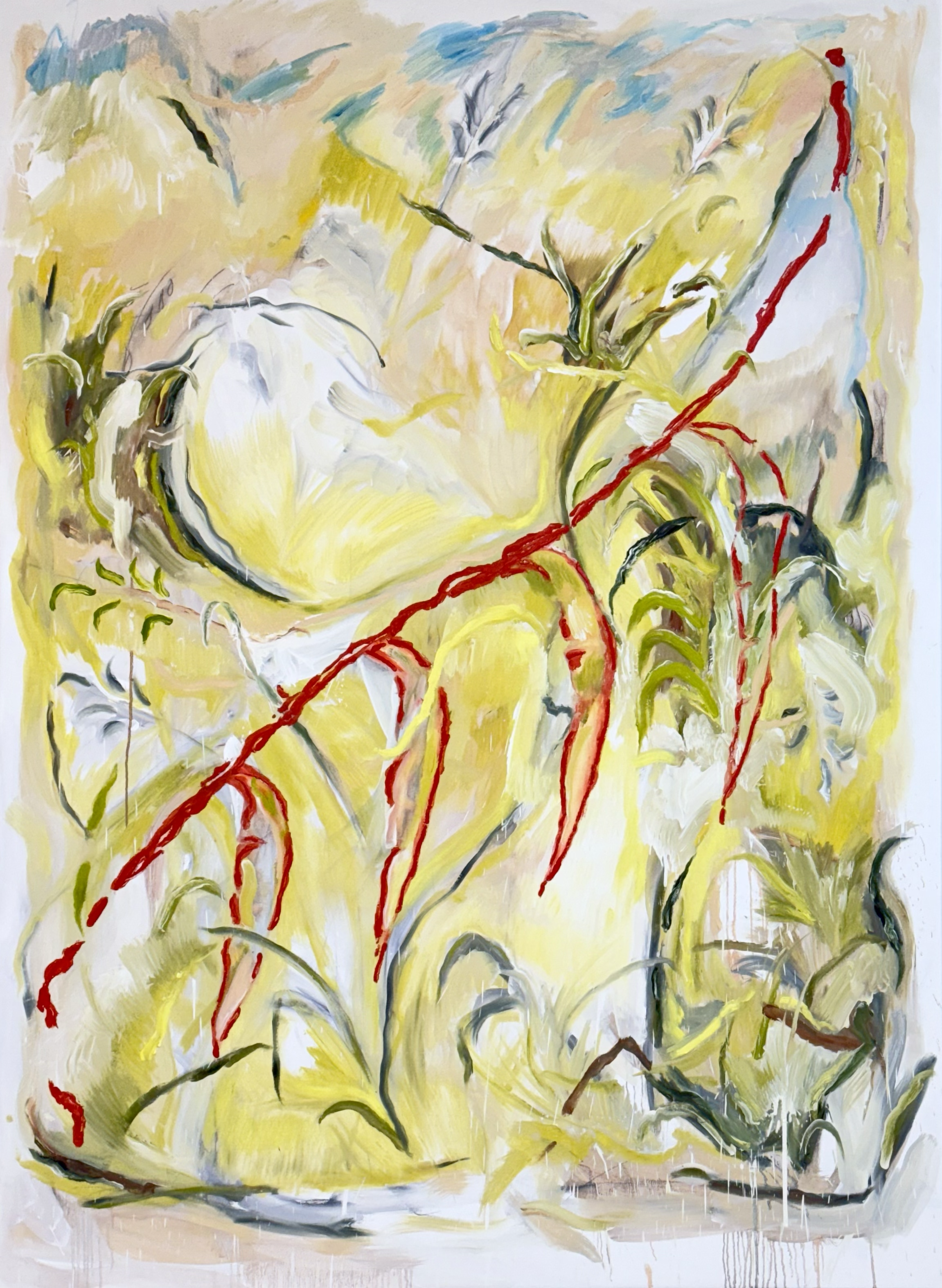 Después de la lluvia. (After the rain)
Oil on canvas
84x60 in (213.36 x 152.4 cm)
FEP005.2026