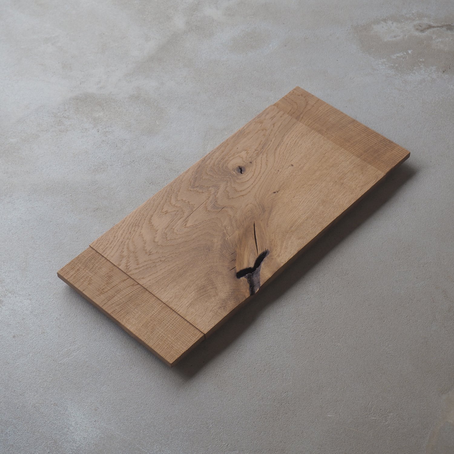 oak tray with sawn texture 1