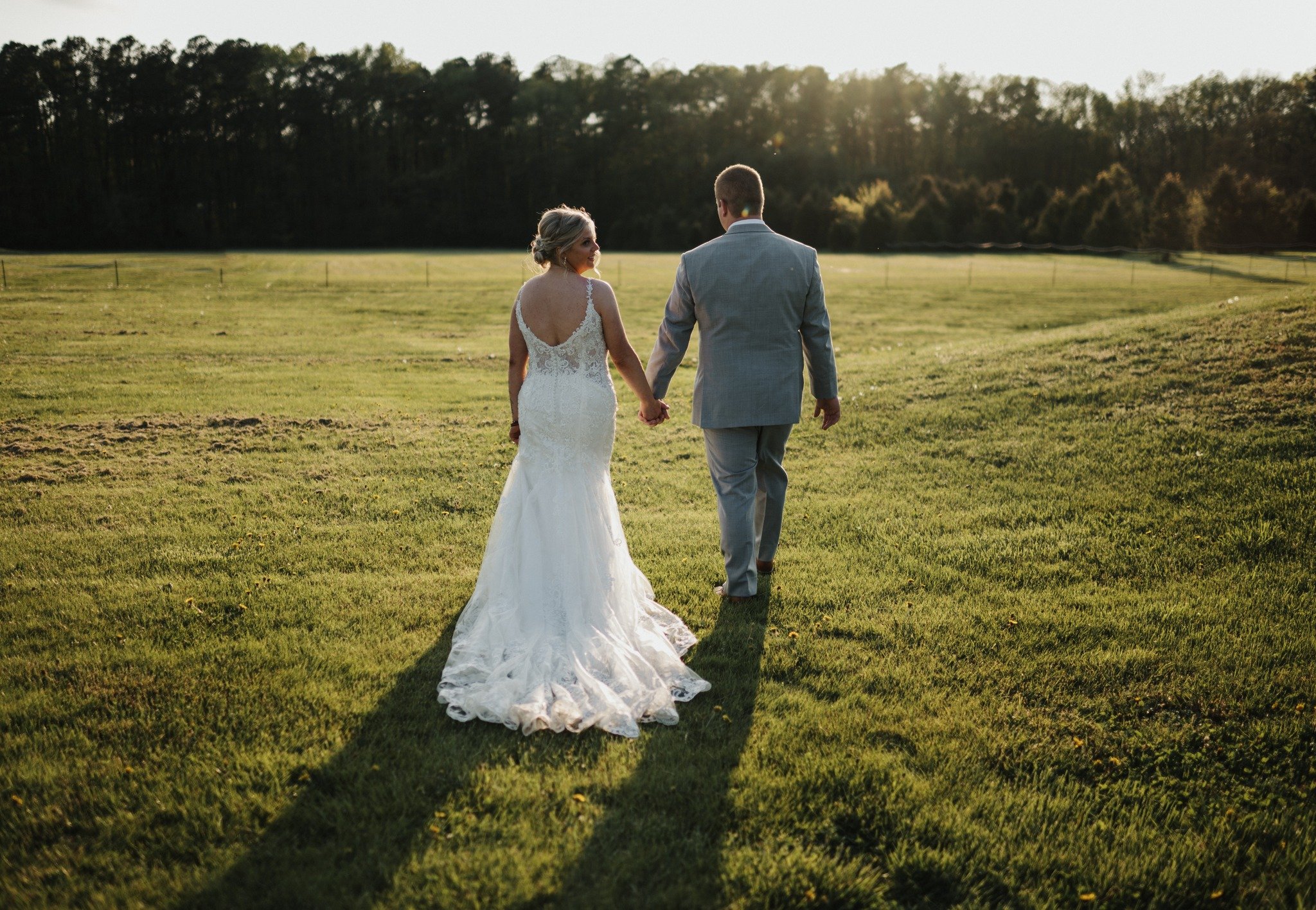 Congratulations to Emily &amp; James! 

We are honored every time a couple decides to celebrate their union with us at Loblolly Acres. It's a reminder of the beauty of love and the power of commitment, and we are grateful to be a part of their journe