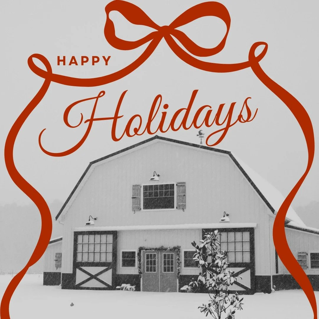 We wish  you a warm and joyful holiday season. As Christmas approaches, we reflect on the year we&rsquo;ve shared with you and feel truly grateful for our community and the opportunity to welcome you to the farm. Thank you for being part of our story