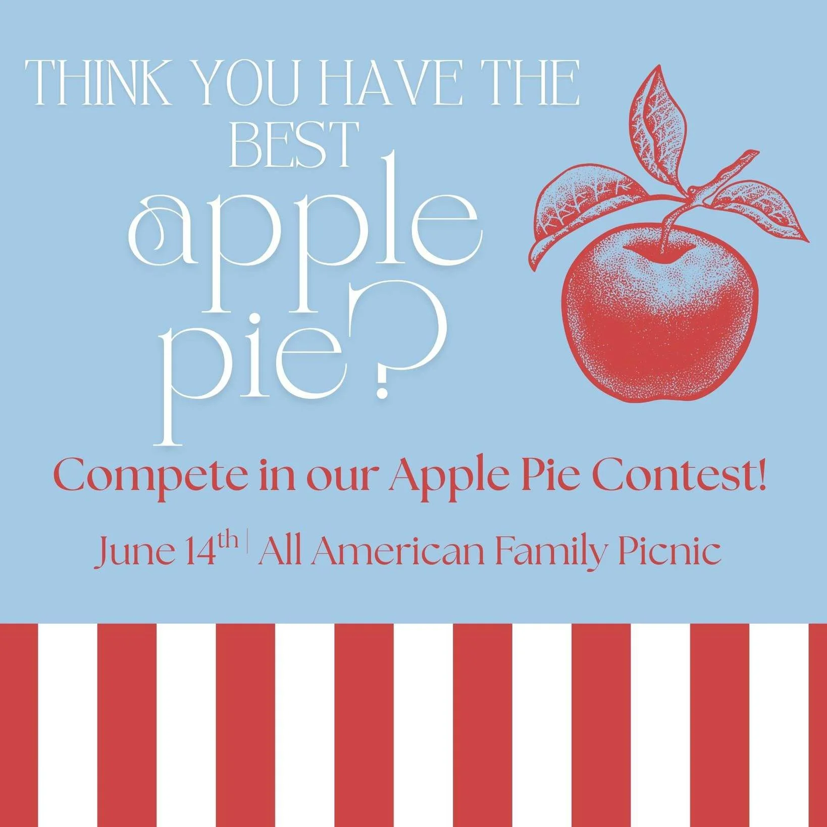 Enter our Apple Pie Contest for a chance to win tickets to The Castellow&rsquo;s coming to Loblolly in August! 🇺🇸
Sunday, June 14th | Doors Open 1PM 

We invite you to pack a picnic for the family to spend the afternoon with us on the lawn adorned 