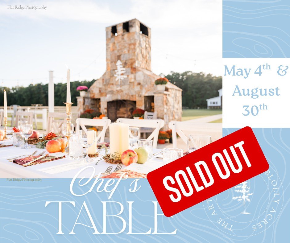 Thank you, our August Chef's Table Event is SOLD OUT!
Be sure to get your other August Event Tickets before those are gone too! 

☀ Caleb &amp; John 
August 5 
One of Christian music&rsquo;s fastest rising acts 

🎼Neal McCoy
August 12 | Selling quic