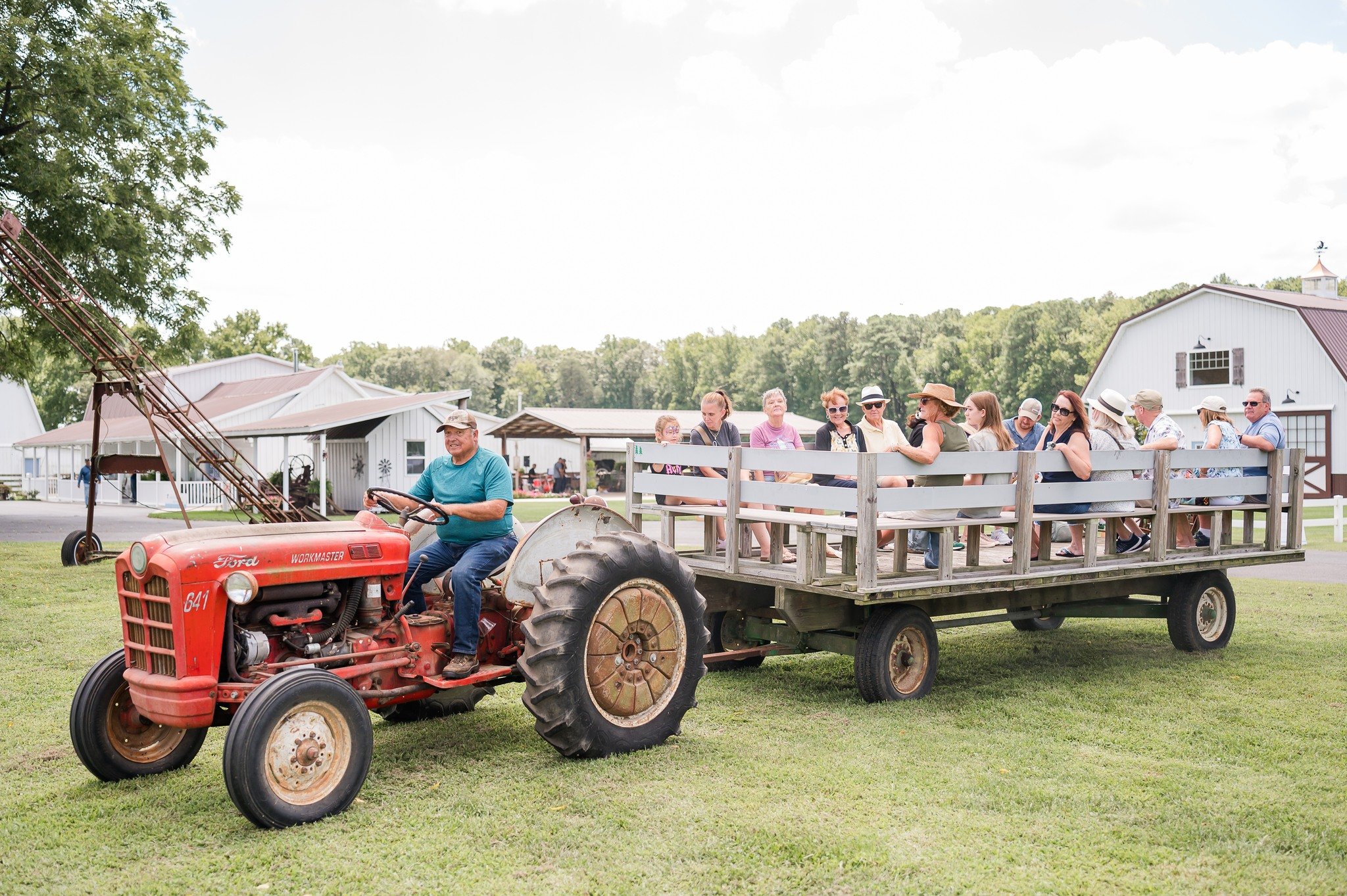 Join us at Loblolly Acres every Sunday in October for the perfect way to spend a fall afternoon - It starts SUNDAY! We're hoping for blue skies! 

 First Sunday free for First Responders, Active Military &amp; Veterans!

Pick your perfect pumpkin, en