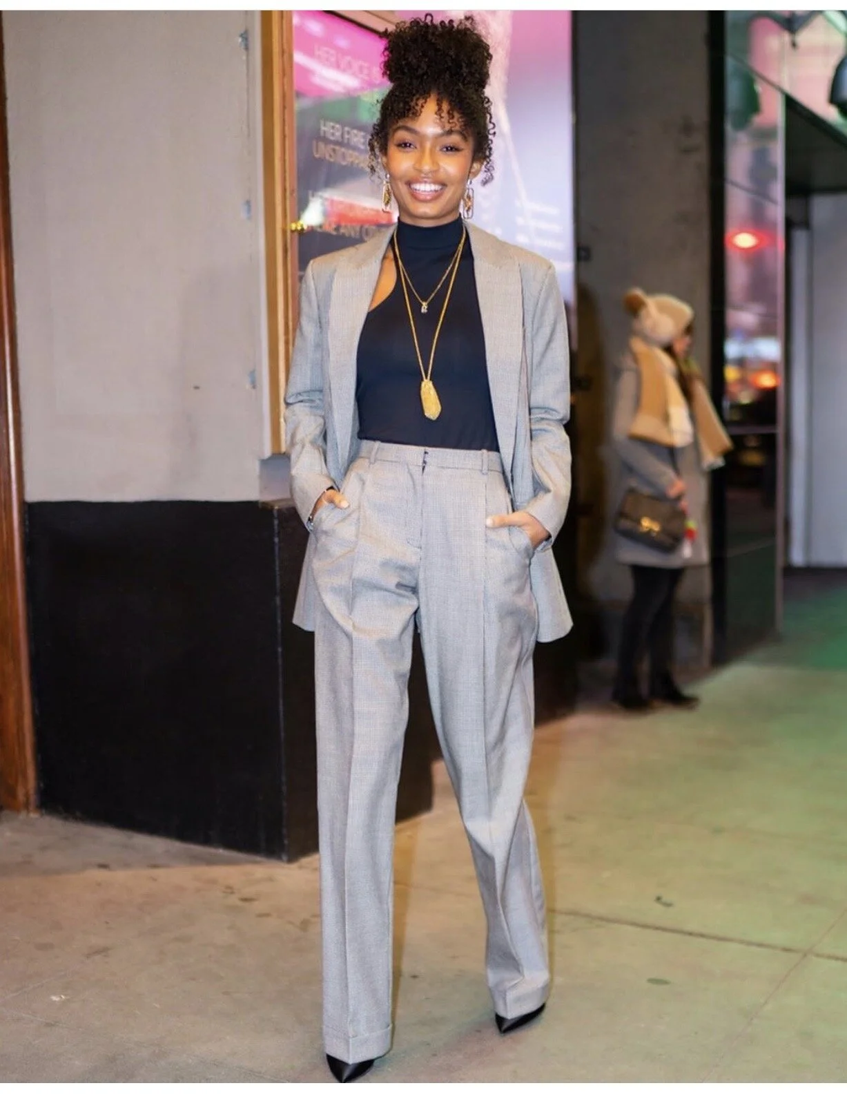 Yara Shahidi in Missoni for NYC Press
