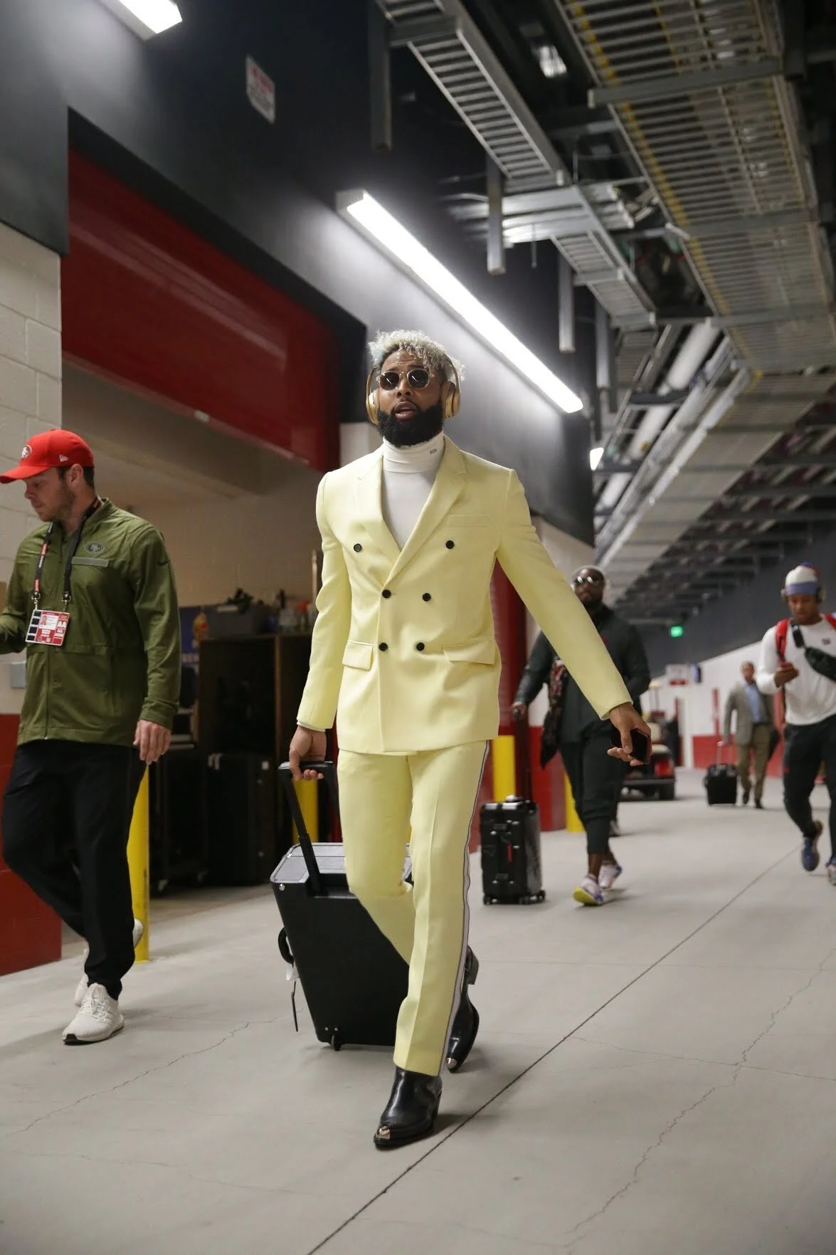Odell Beckham in Calvin Klein 205W39NYC 