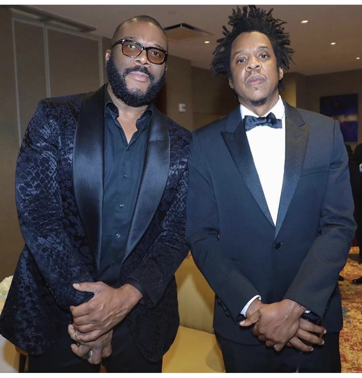 Jay Z in YSL for Shawn Carter Foundation Fundraiser