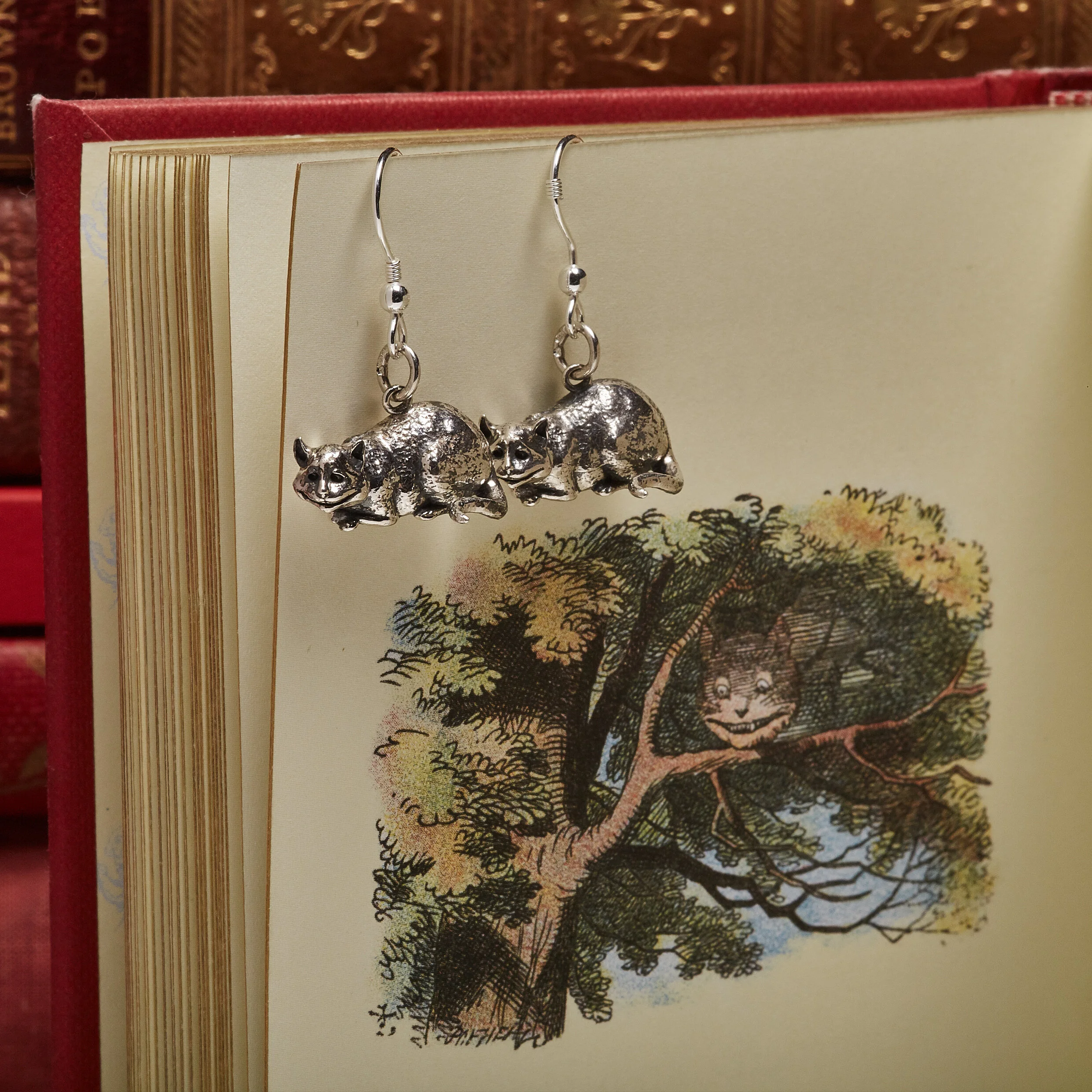 Cheshire Cat Earrings