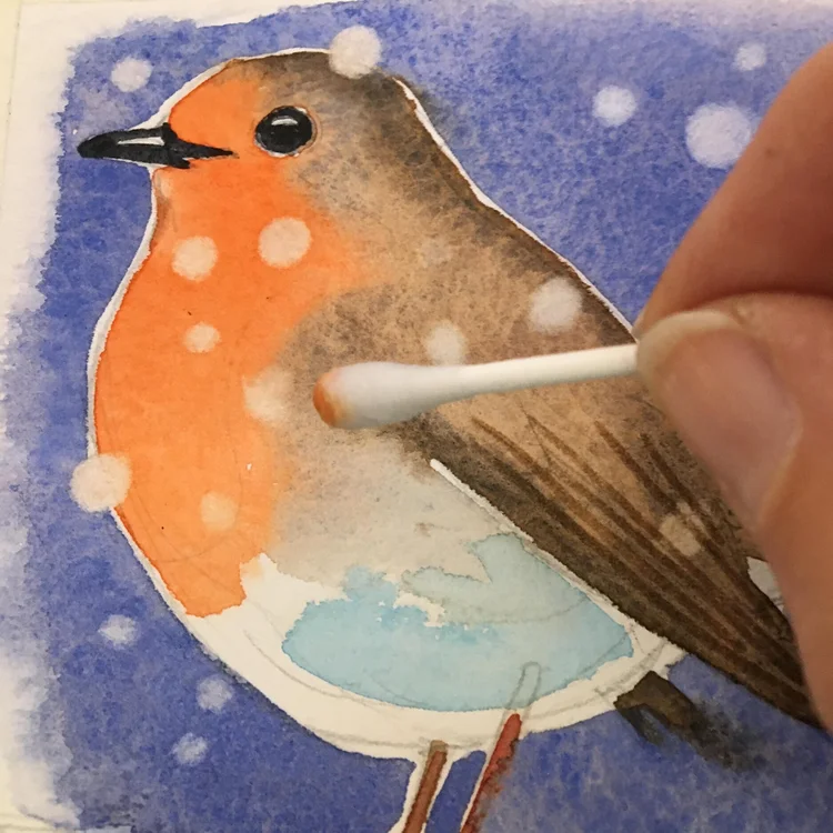 how-to-paint-a-watercolour-christmas-card-watercolour-workshops-cornwall