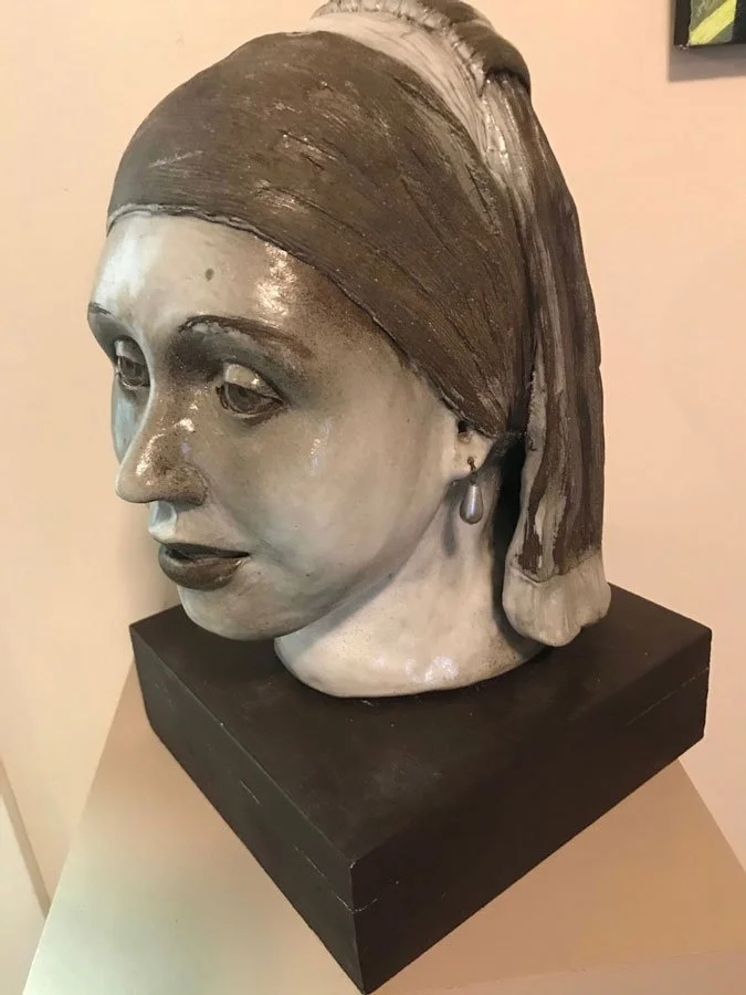 Girl With A Pearl: After Vermeer