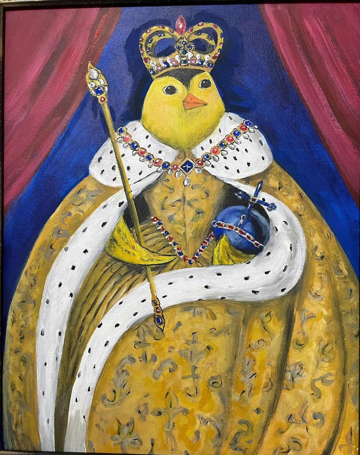 The Queen I - Gold Finch - AVAILABLE