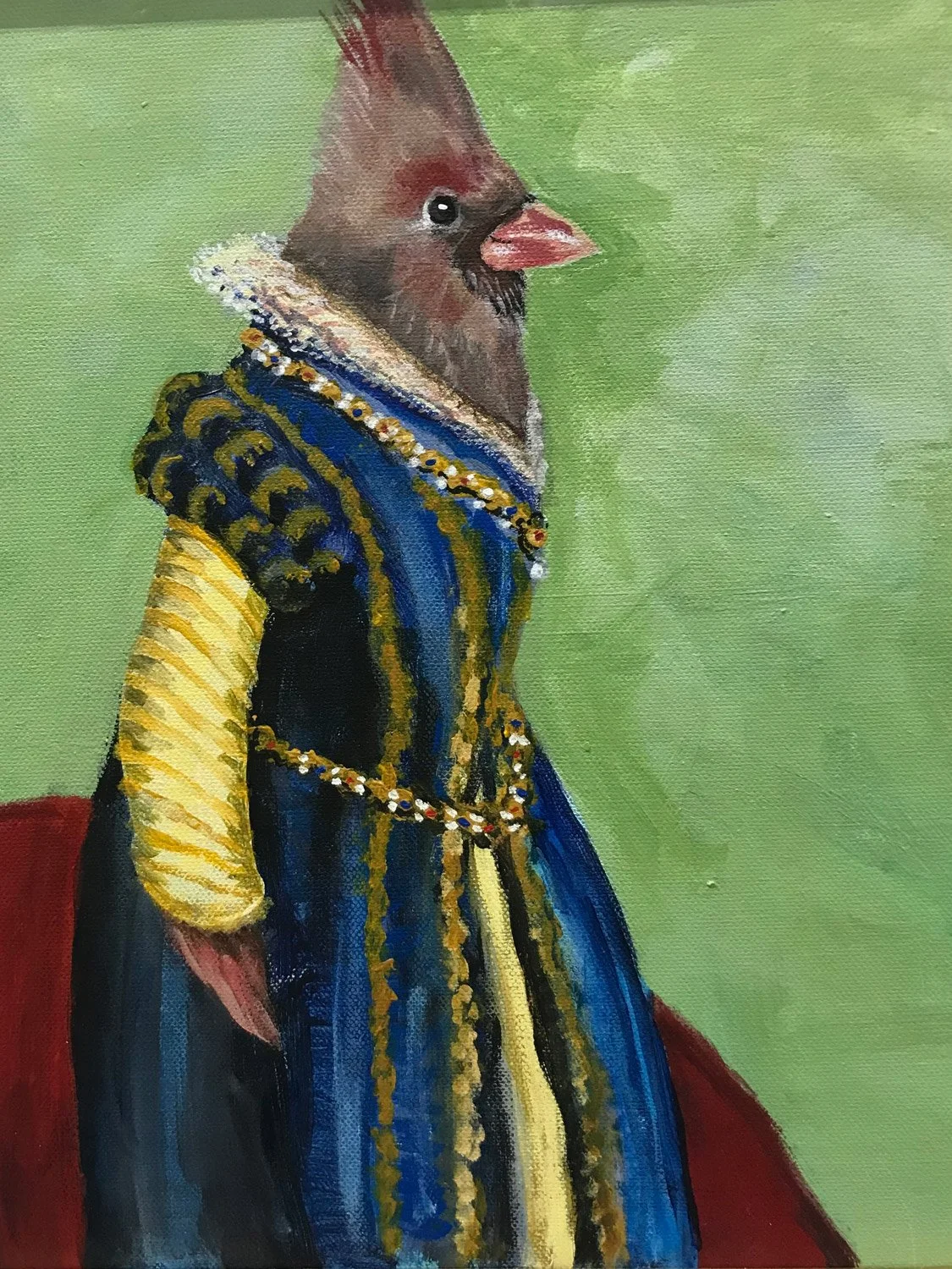 A Duchess - Cardinal - SOLD