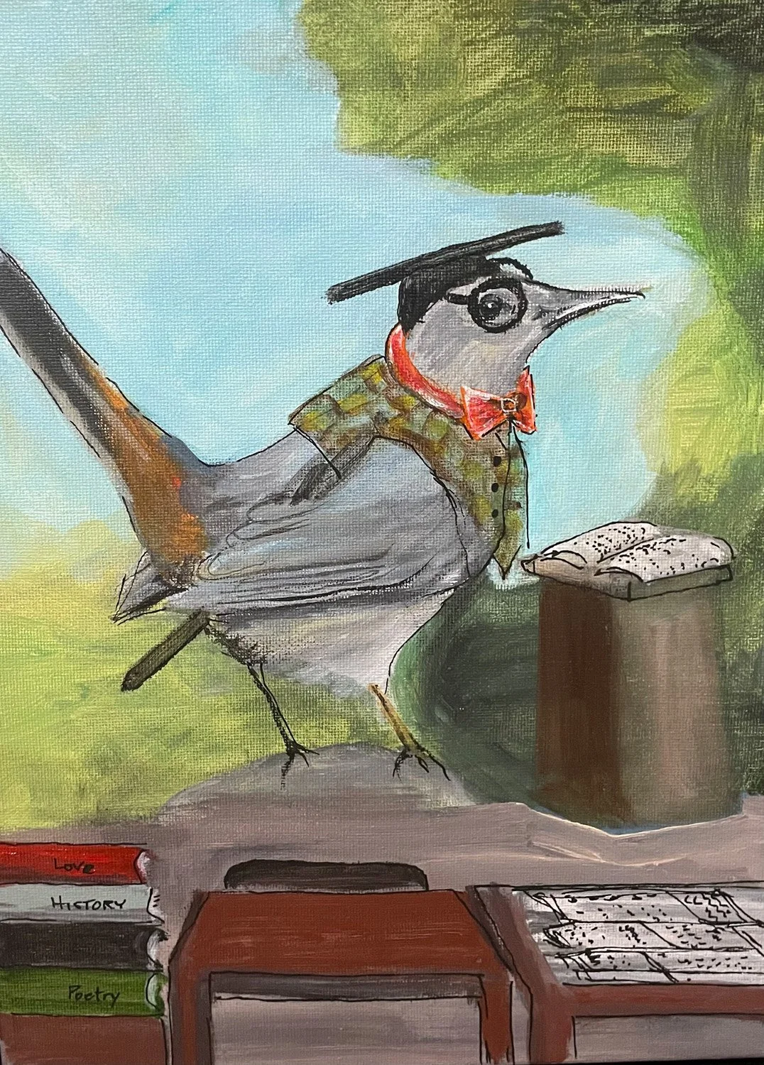 Professor Polyglot - Catbird - AVAILABLE