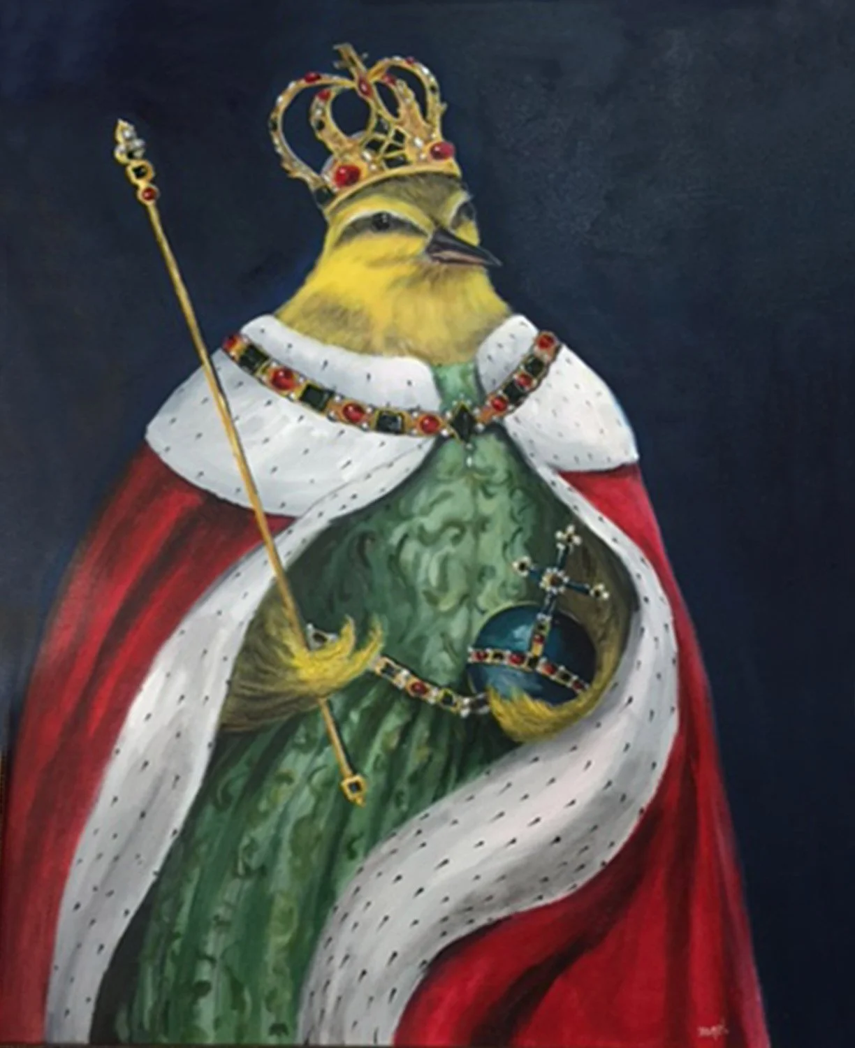 The Queen II - Yellow Finch - SOLD